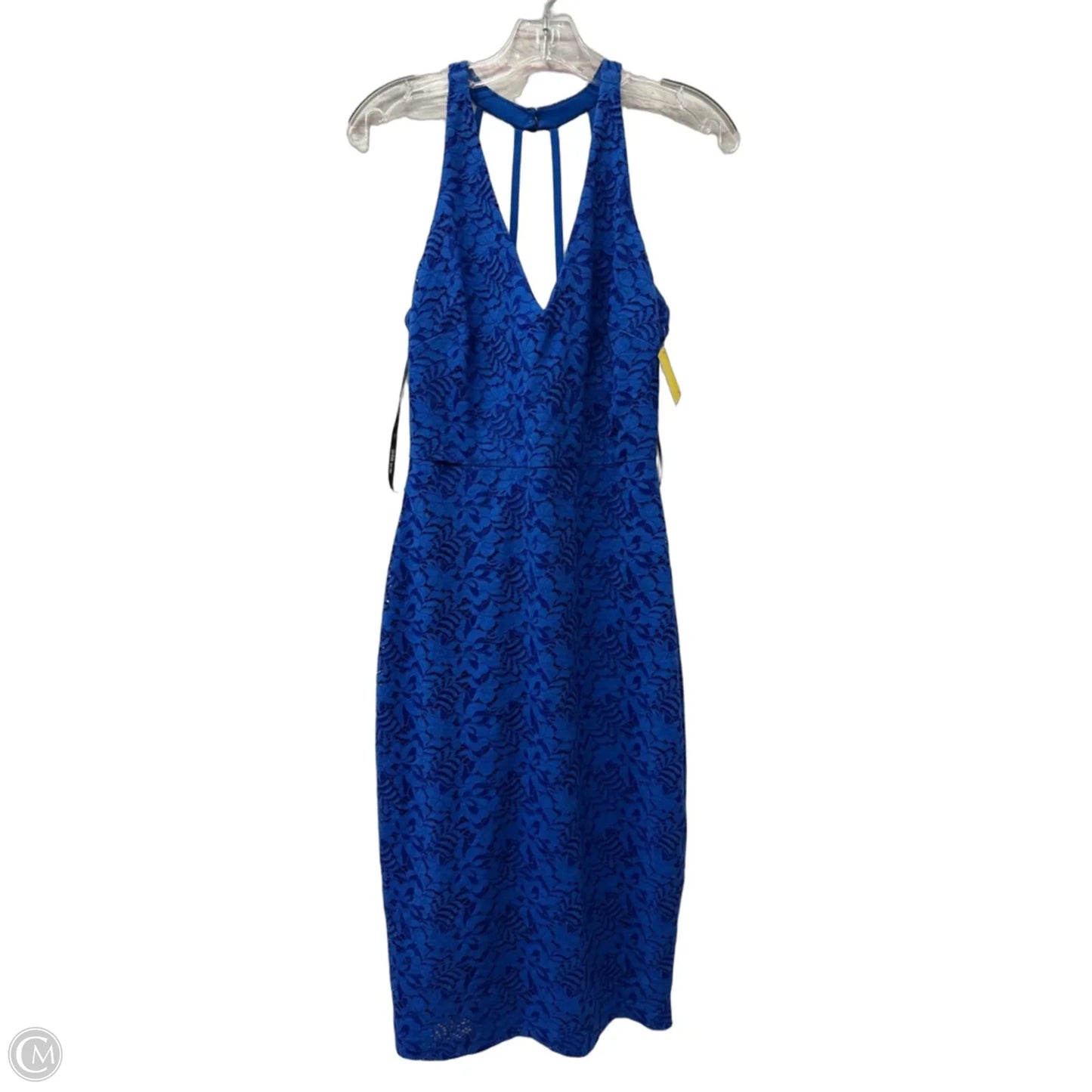 Dress Party Midi By Guess In Blue, Size: S