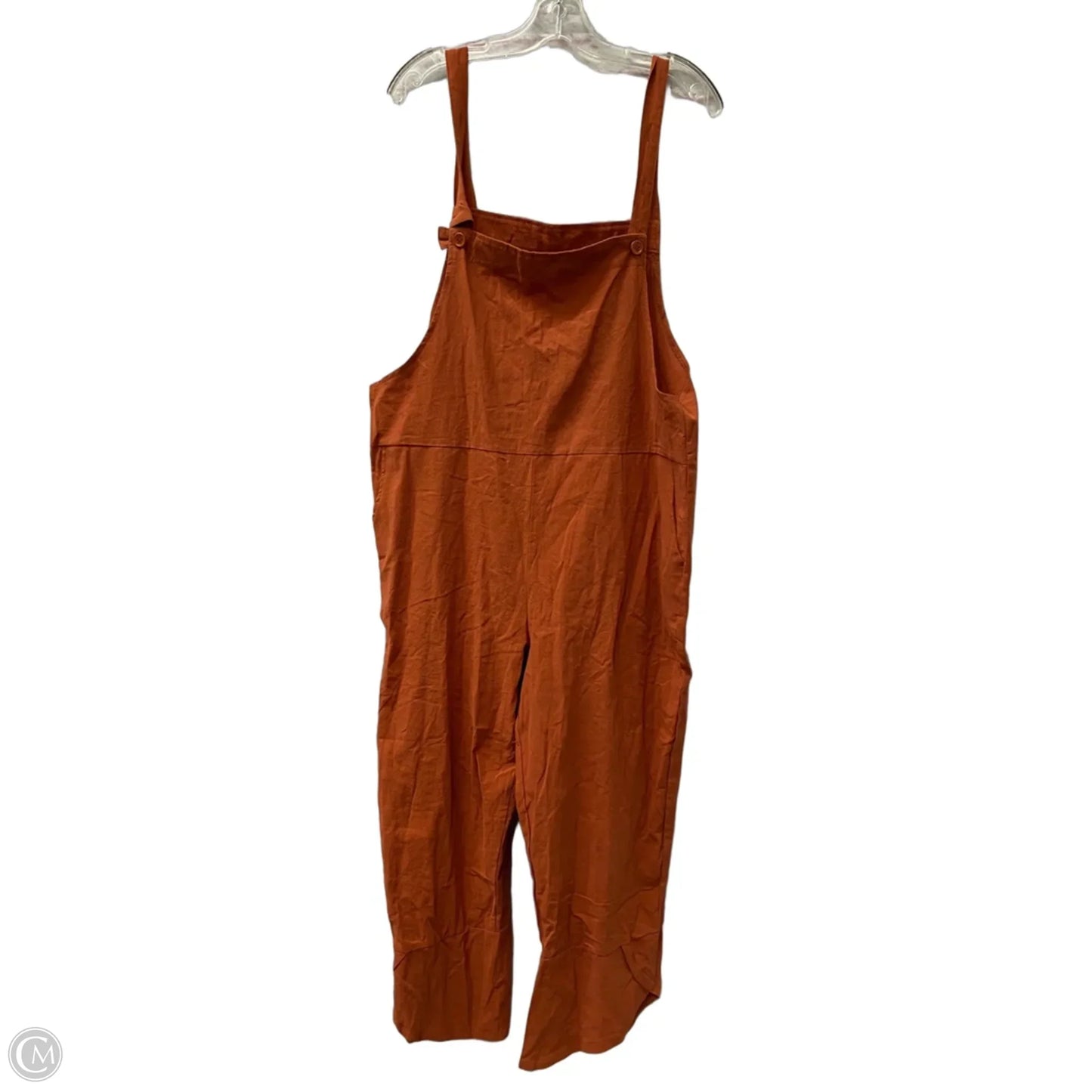 Jumpsuit By Cme In Orange, Size: L