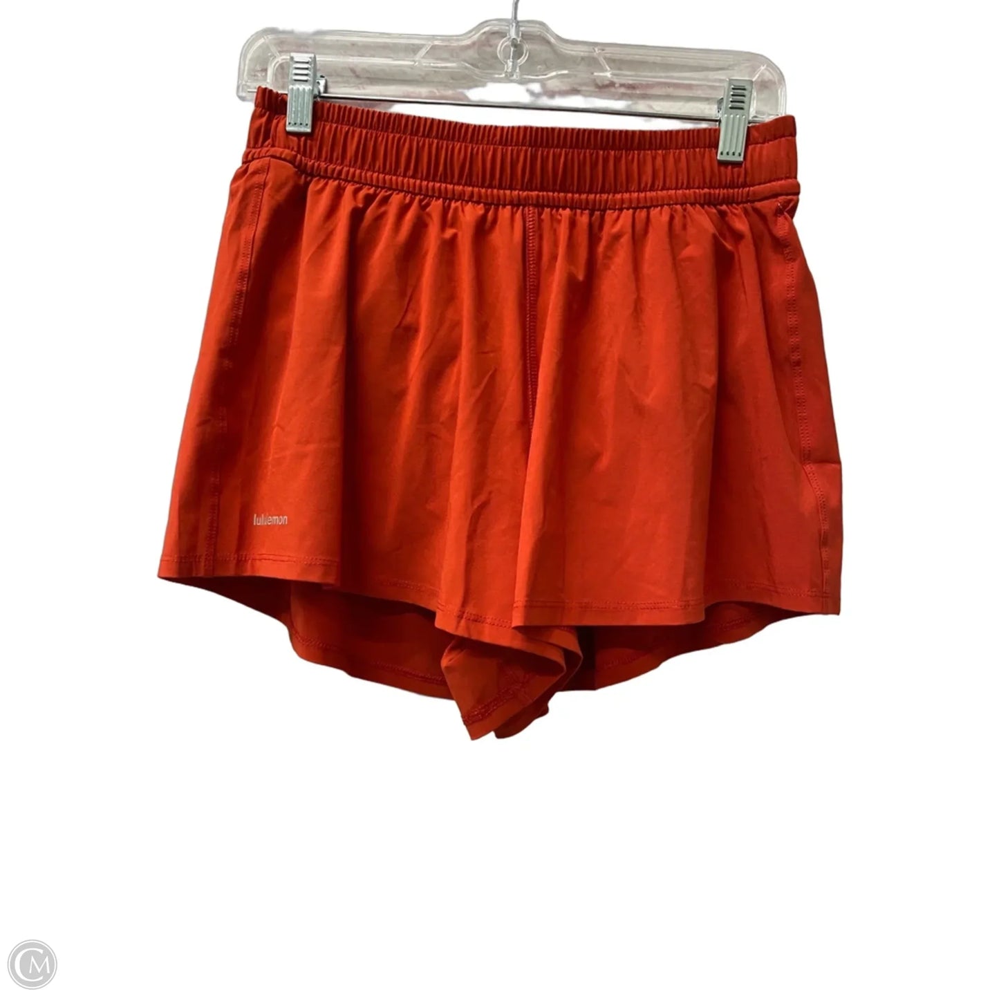 Athletic Shorts By Lululemon In Red, Size: Sp