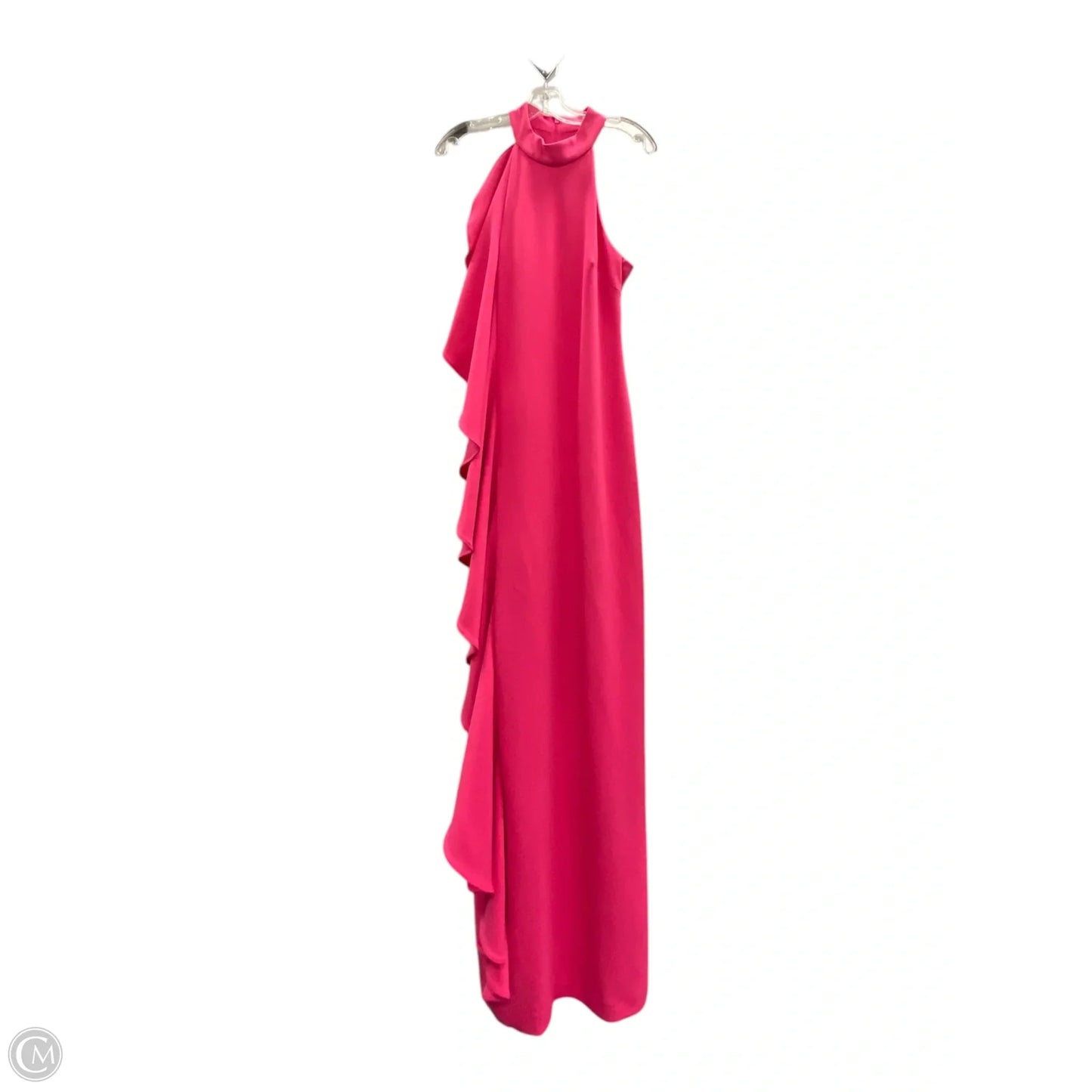 Dress Party Long By Badgley Mischka In Pink, Size: M