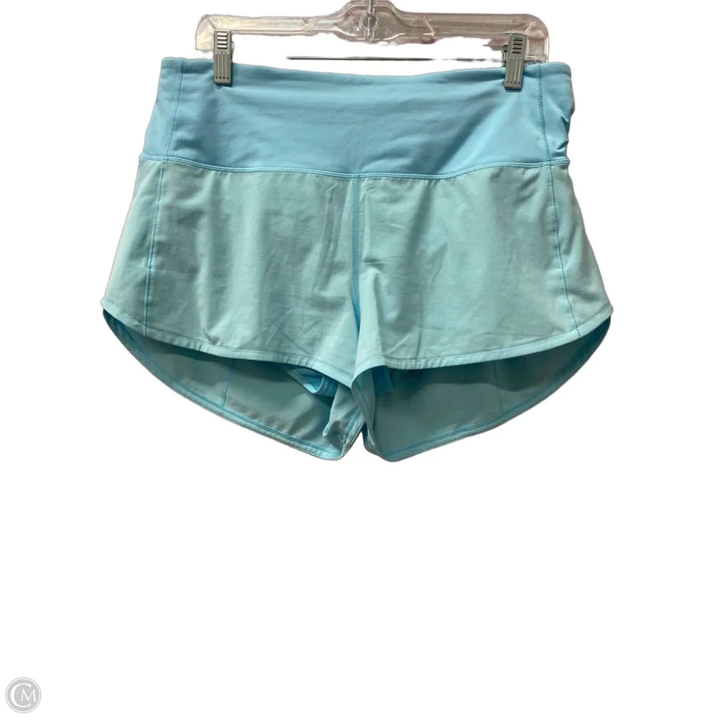 Athletic Shorts By Lululemon In Blue, Size: 10