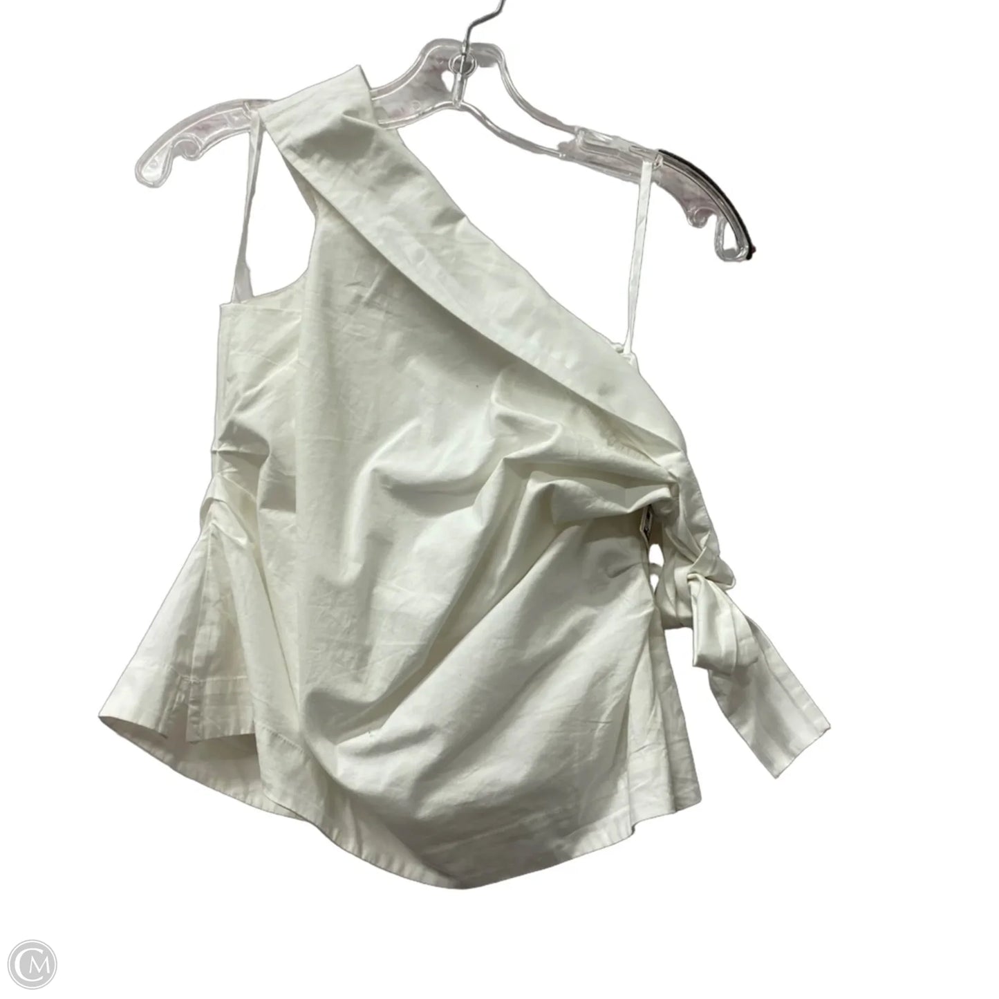 Top Sleeveless By Loft In White, Size: M