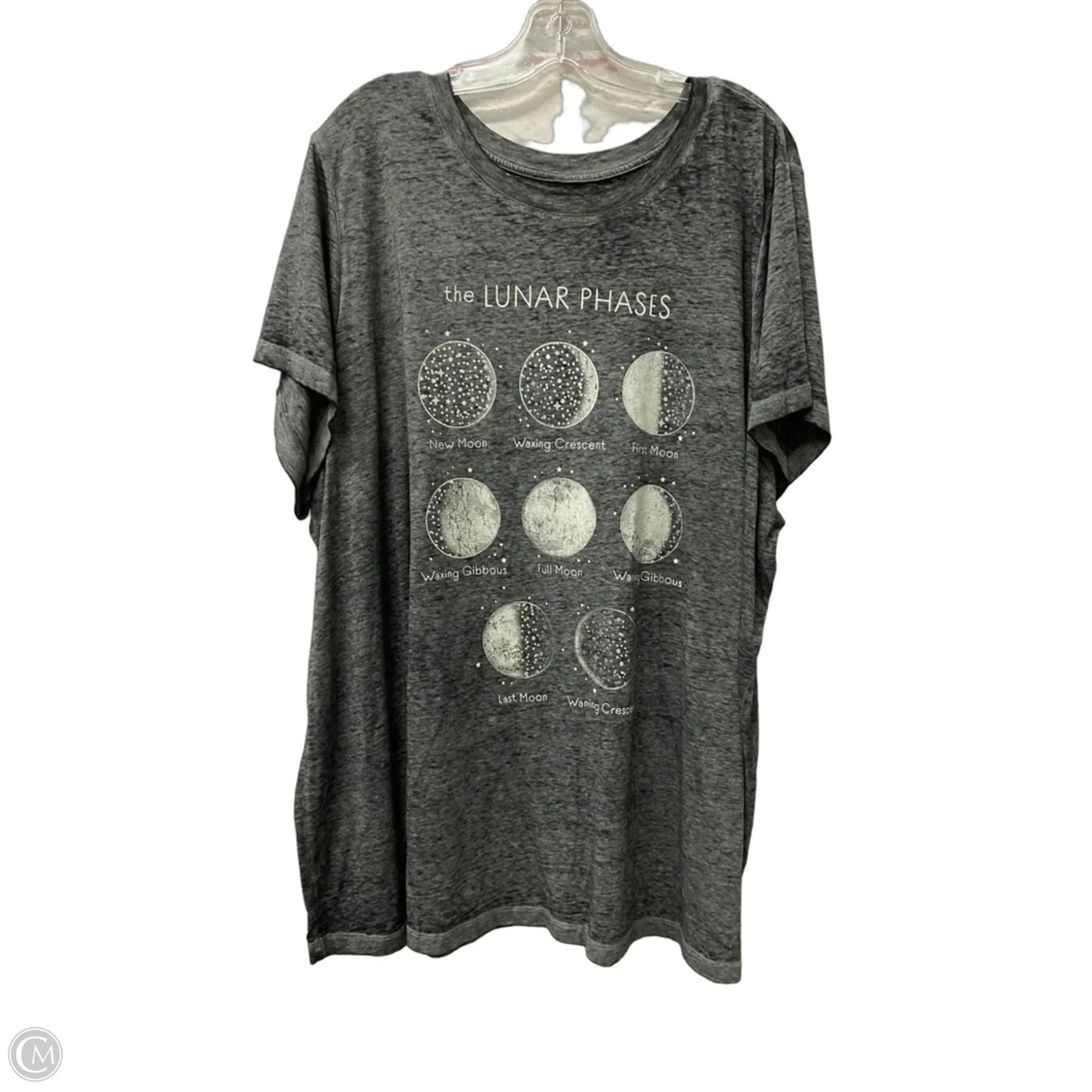 Top Short Sleeve By Torrid In Grey, Size: 4x