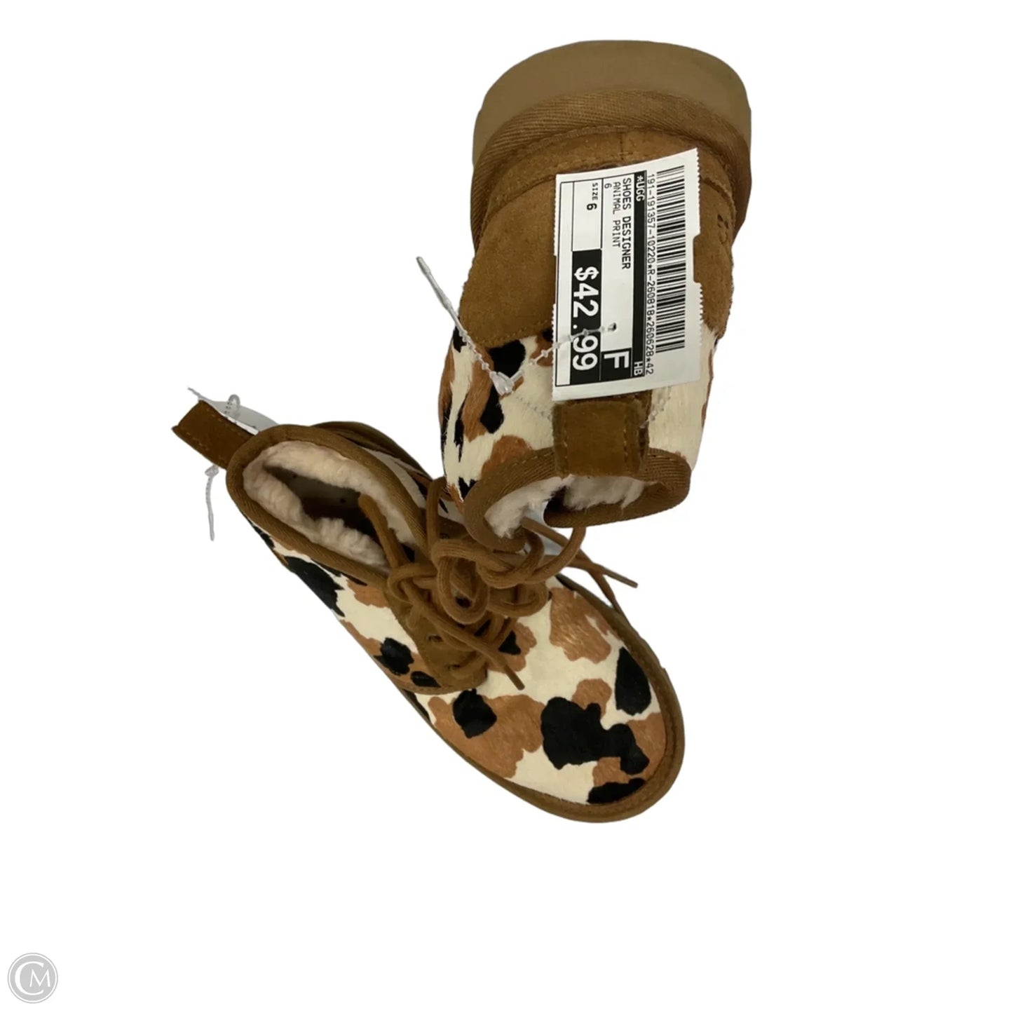 Shoes Designer By Ugg In Animal Print, Size: 6