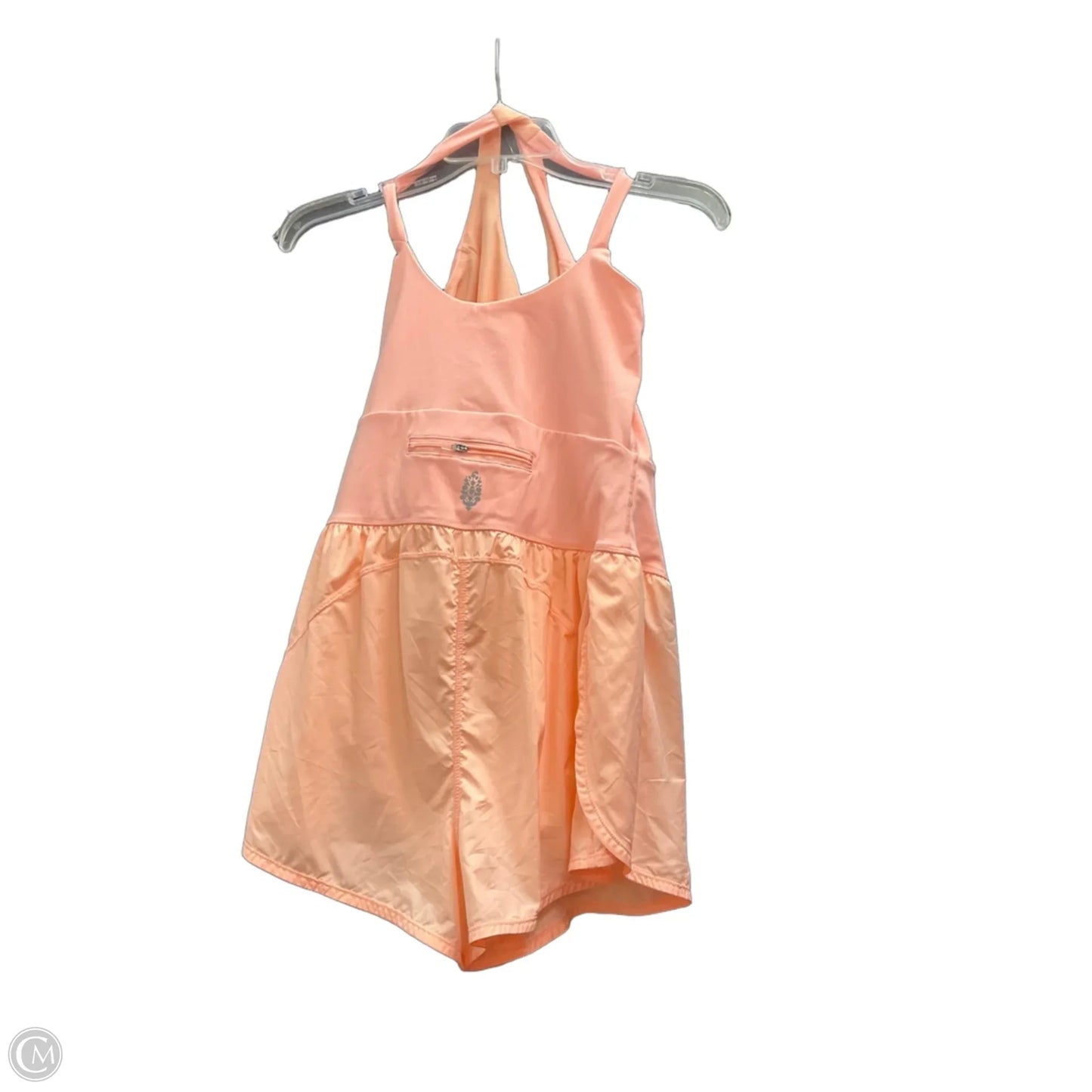Romper By Free People In Peach, Size: L