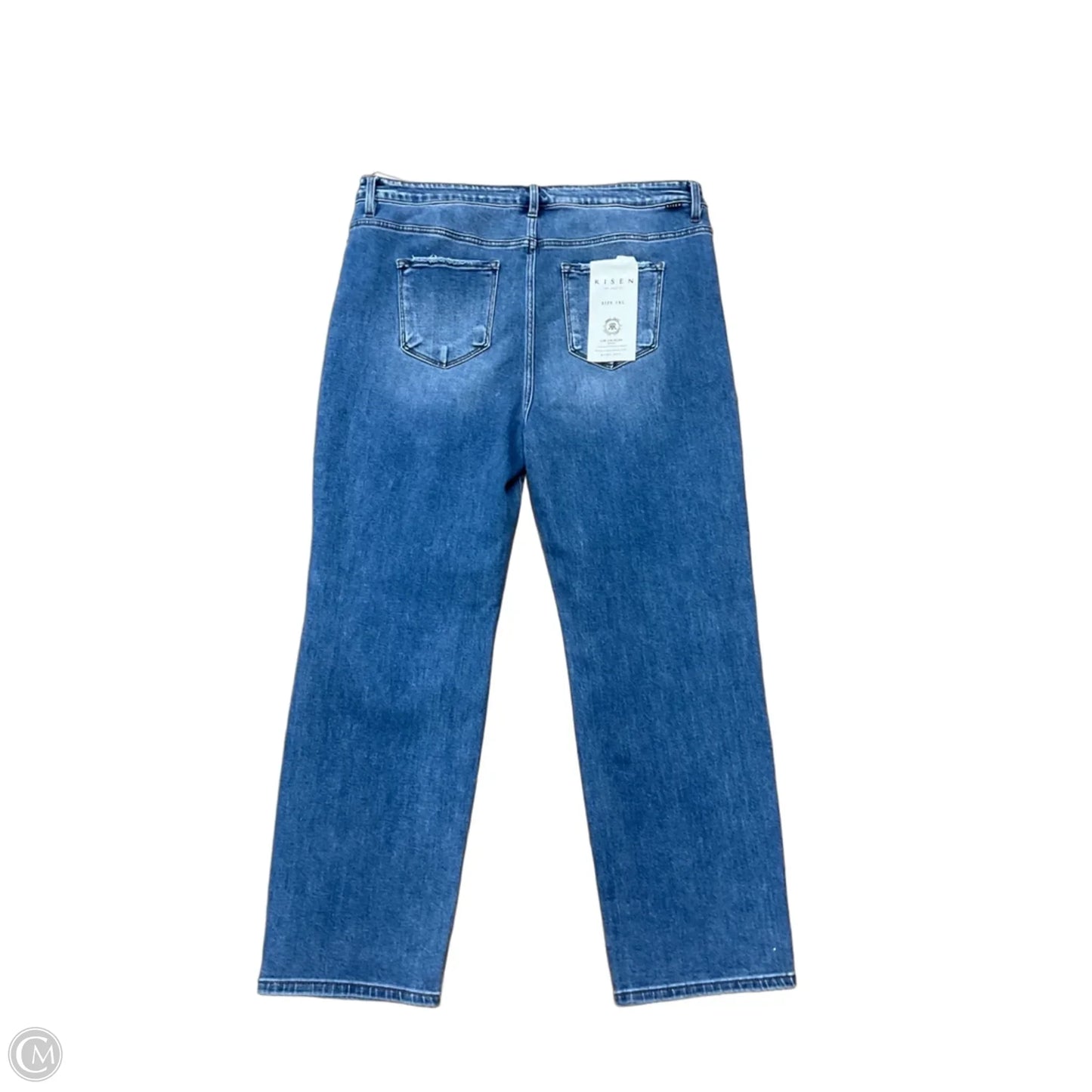Jeans Wide Leg By Risen In Blue Denim, Size: 3x