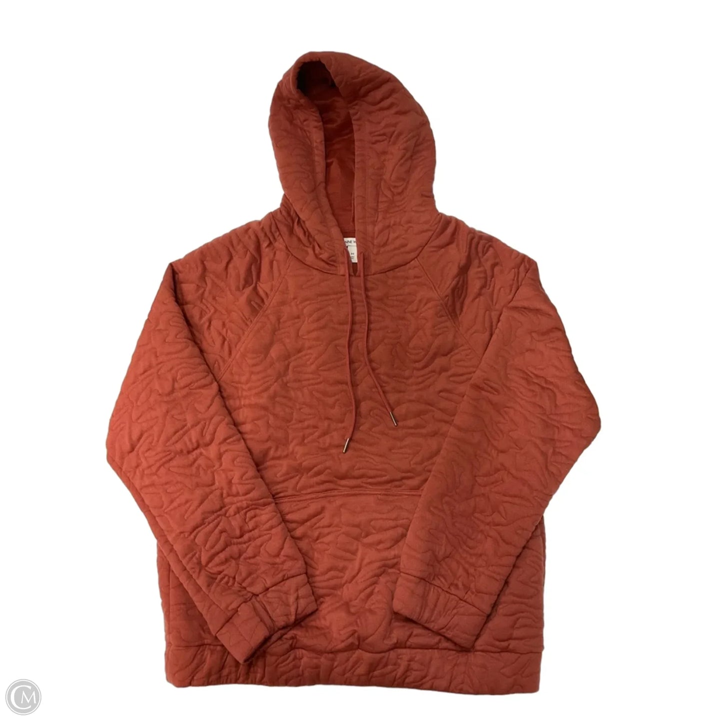 Sweatshirt Hoodie By Nine West In Red, Size: M