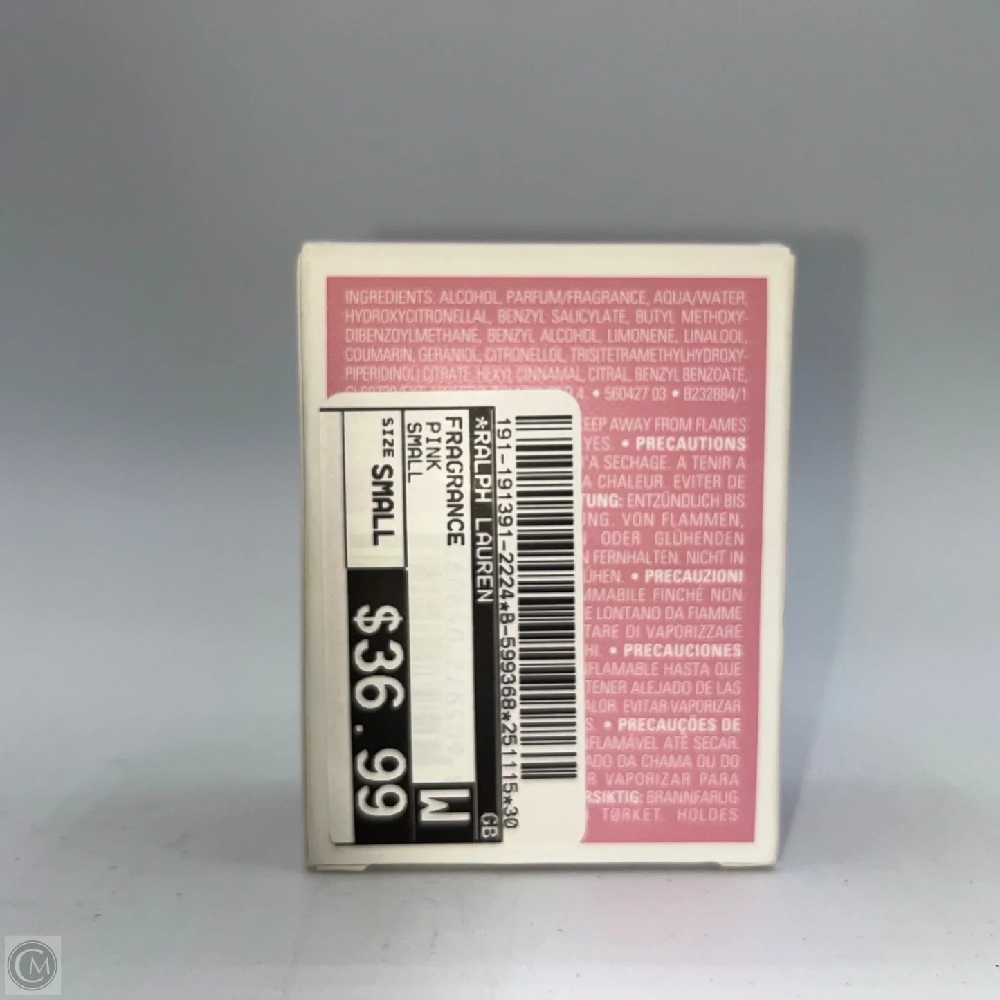 Fragrance By Ralph Lauren, Size: Small