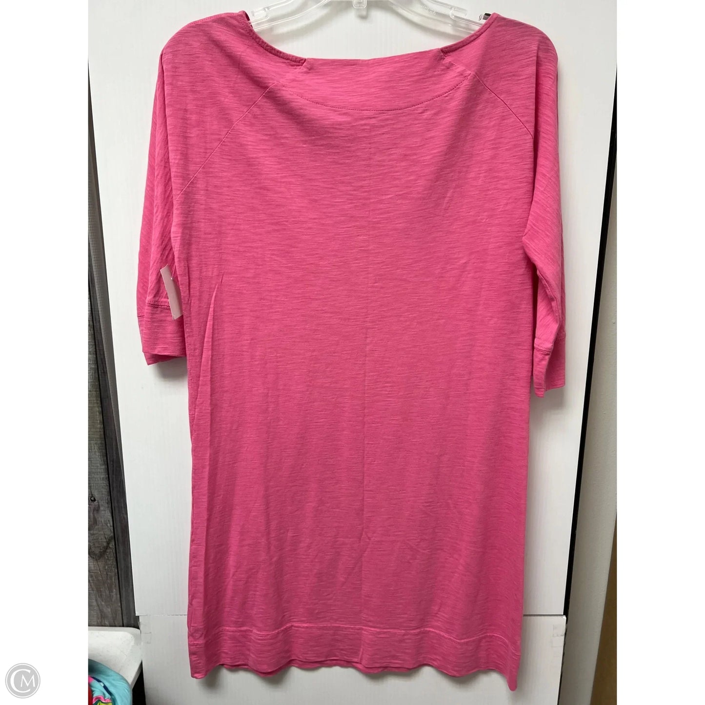 Top Long Sleeve Designer By Lilly Pulitzer In Pink, Size: S