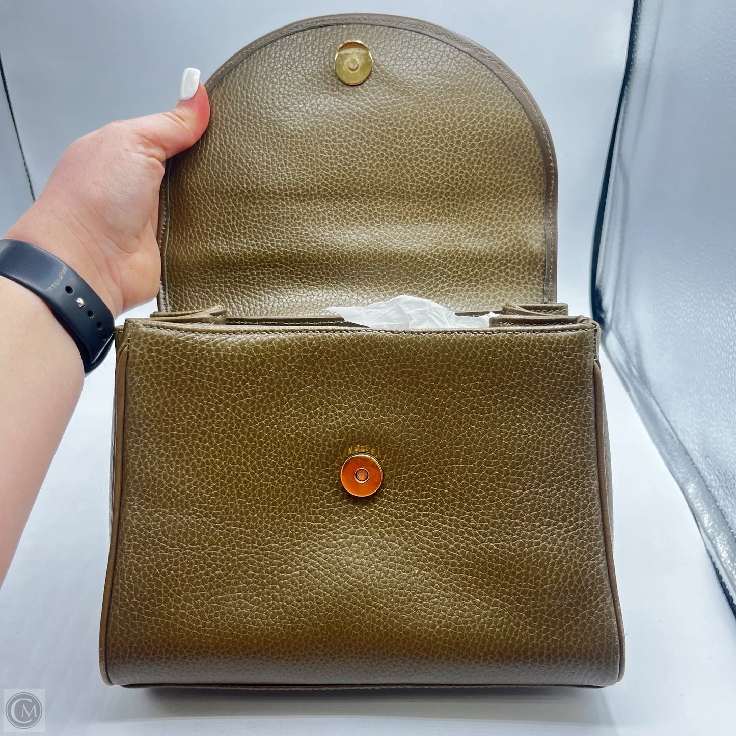 Crossbody Designer By Mark Cross, Size: Small