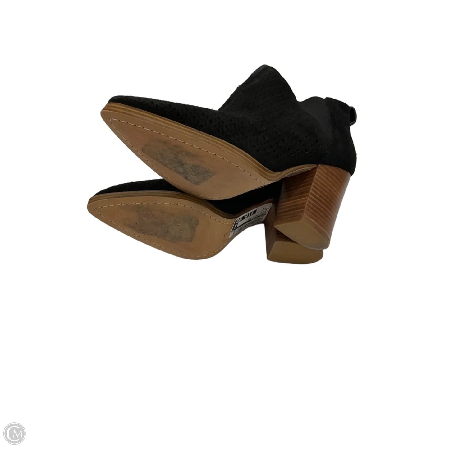 Boots Ankle Heels By Marc Fisher In Black, Size: 8