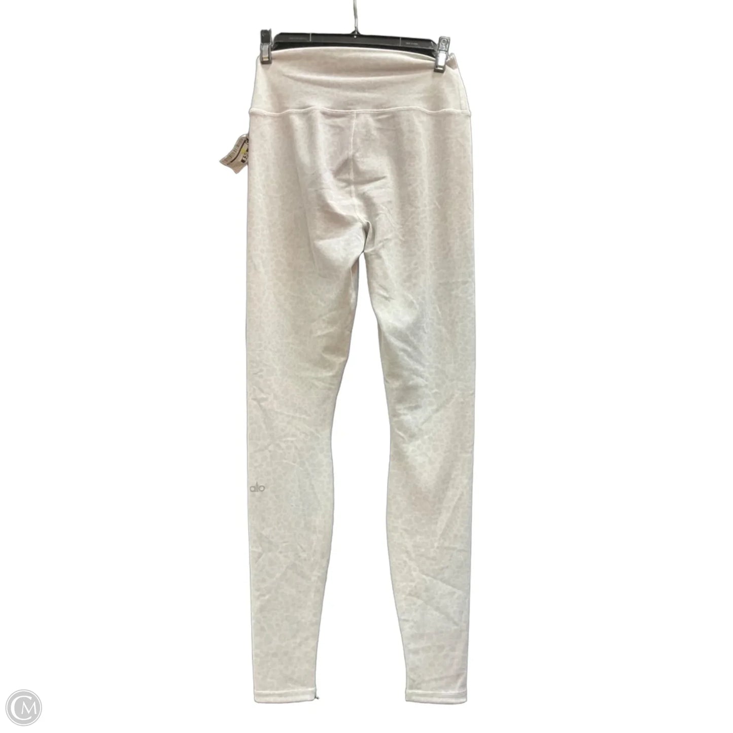Athletic Leggings By Alo In Grey, Size: S