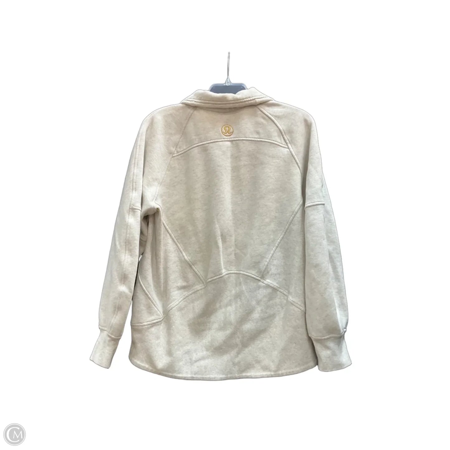 Sweatshirt Collar By Lululemon In Grey, Size: Xs
