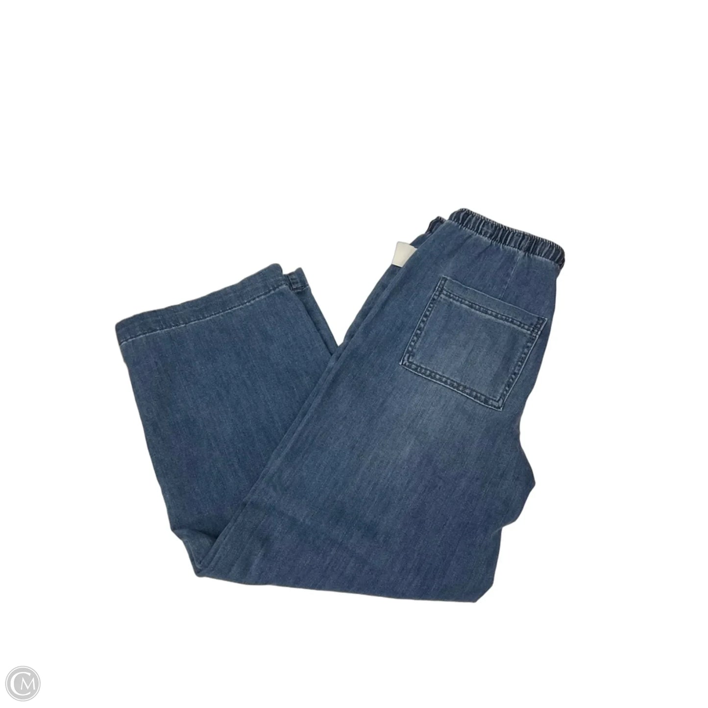 Pants Cargo & Utility By Oat In Blue Denim, Size: 2