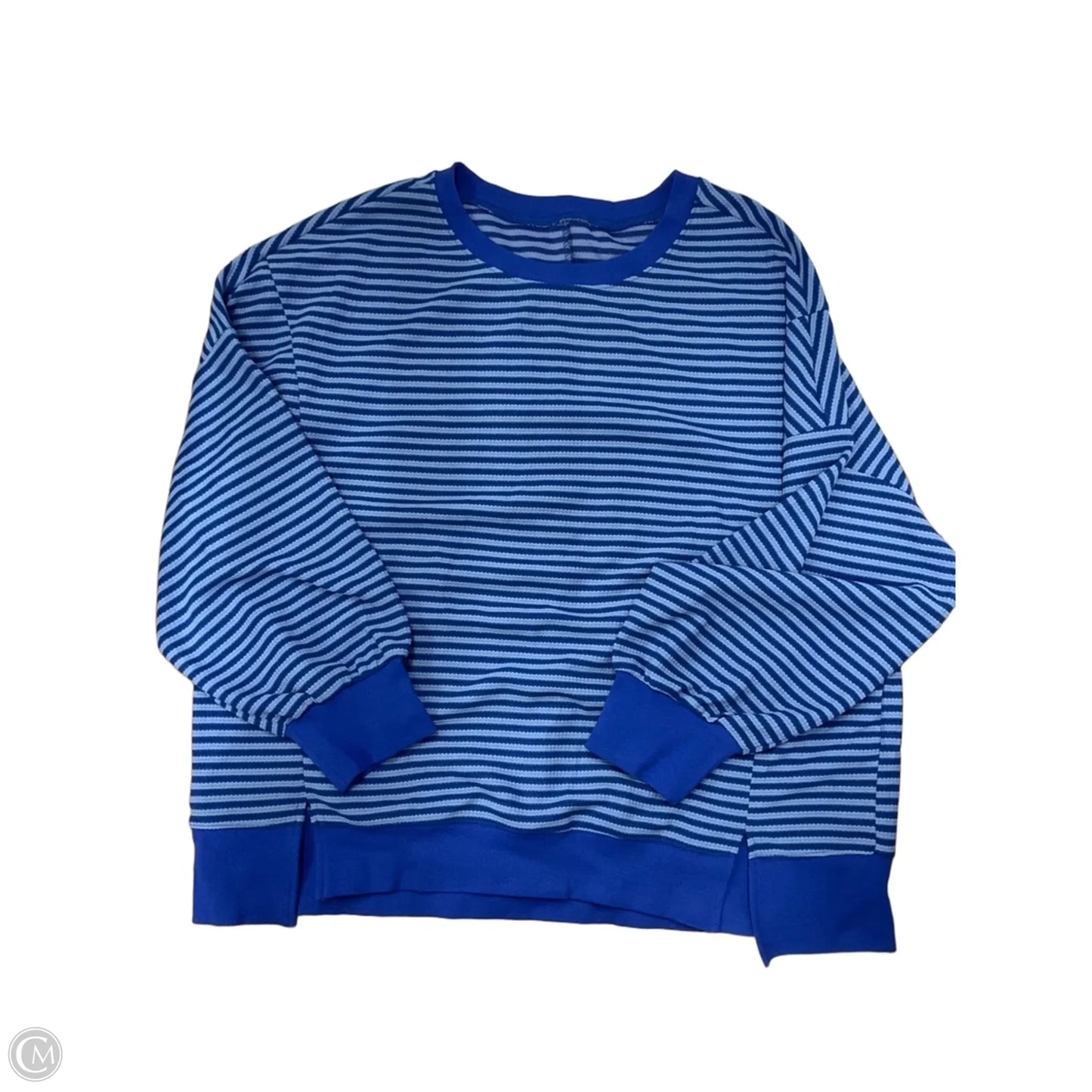 Sweatshirt Crewneck By Clothes Mentor In Striped Pattern, Size: Xl