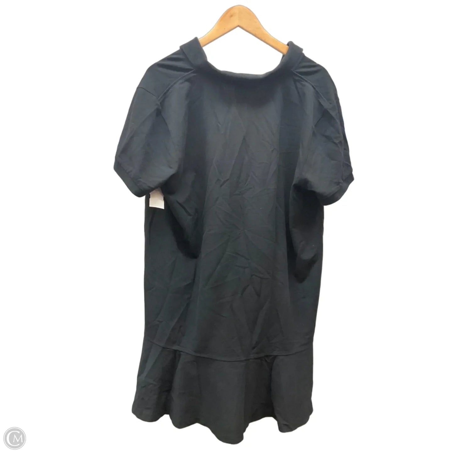 Top Short Sleeve By Tuckernuck In Black, Size: 2x