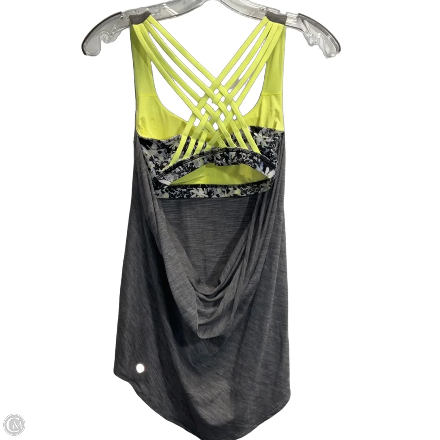 Athletic Tank Top By Lululemon In Grey, Size: 6