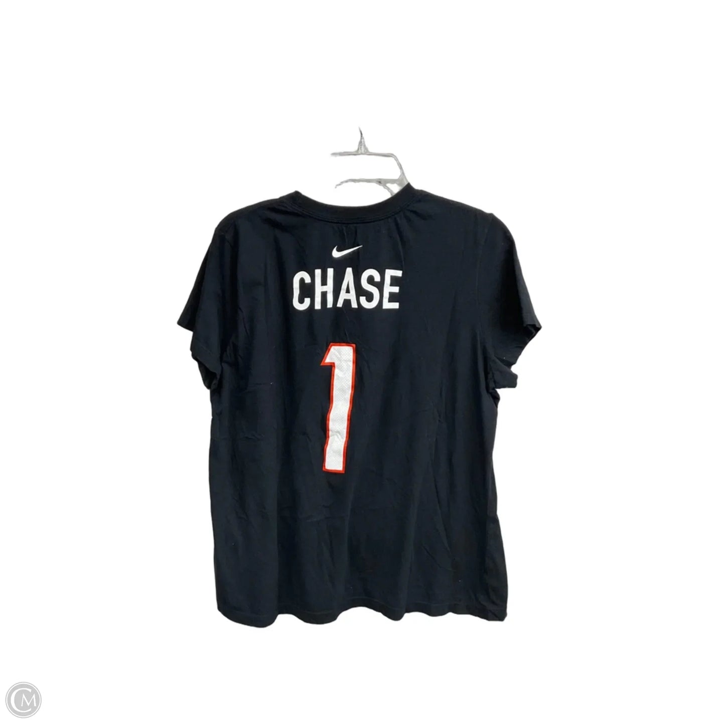 Athletic Top Short Sleeve By Nike Apparel In Black, Size: Xl
