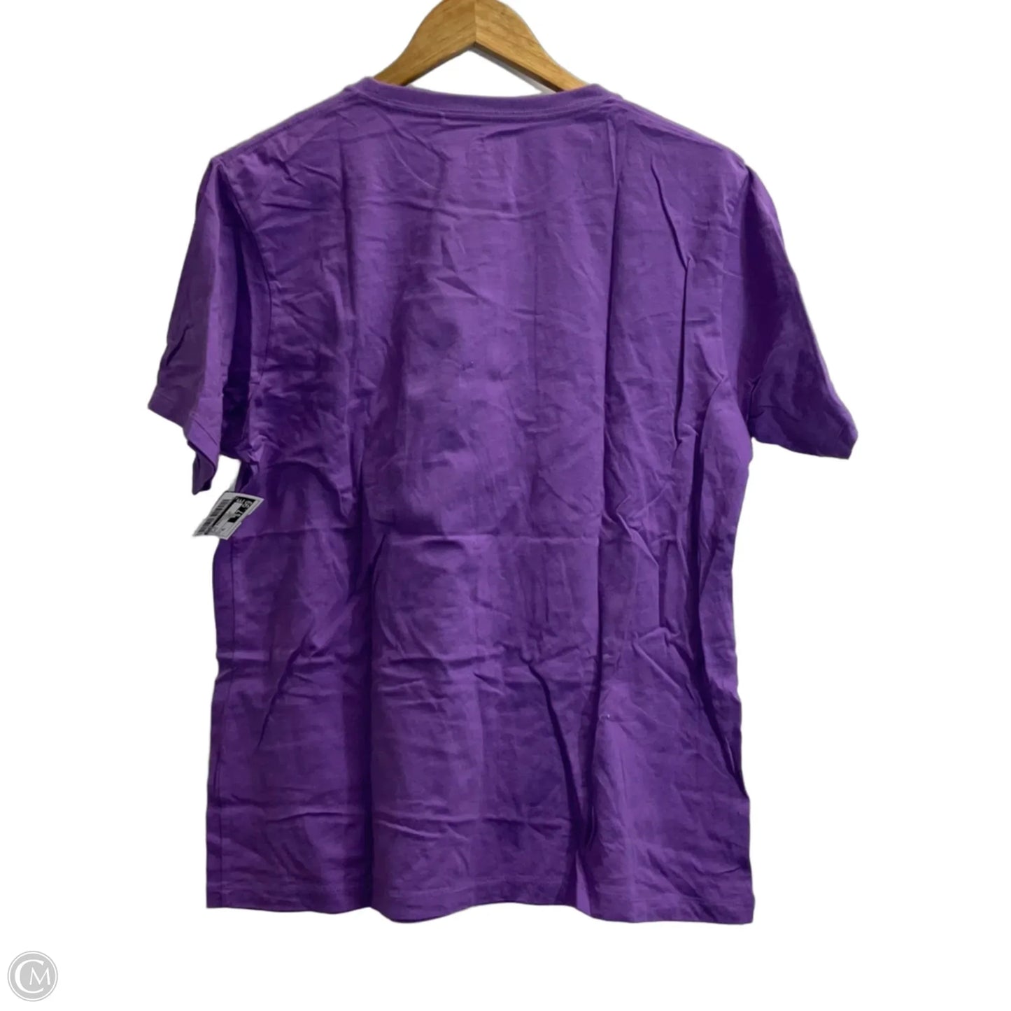 Top Short Sleeve Basic By Disney In Purple, Size: Xl