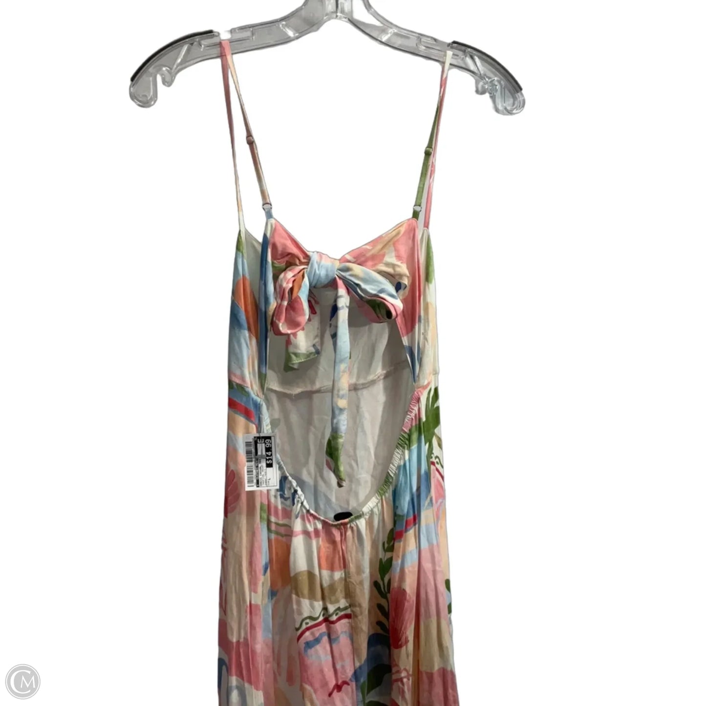 Dress Casual Maxi By Clothes Mentor In Tropical Print, Size: L