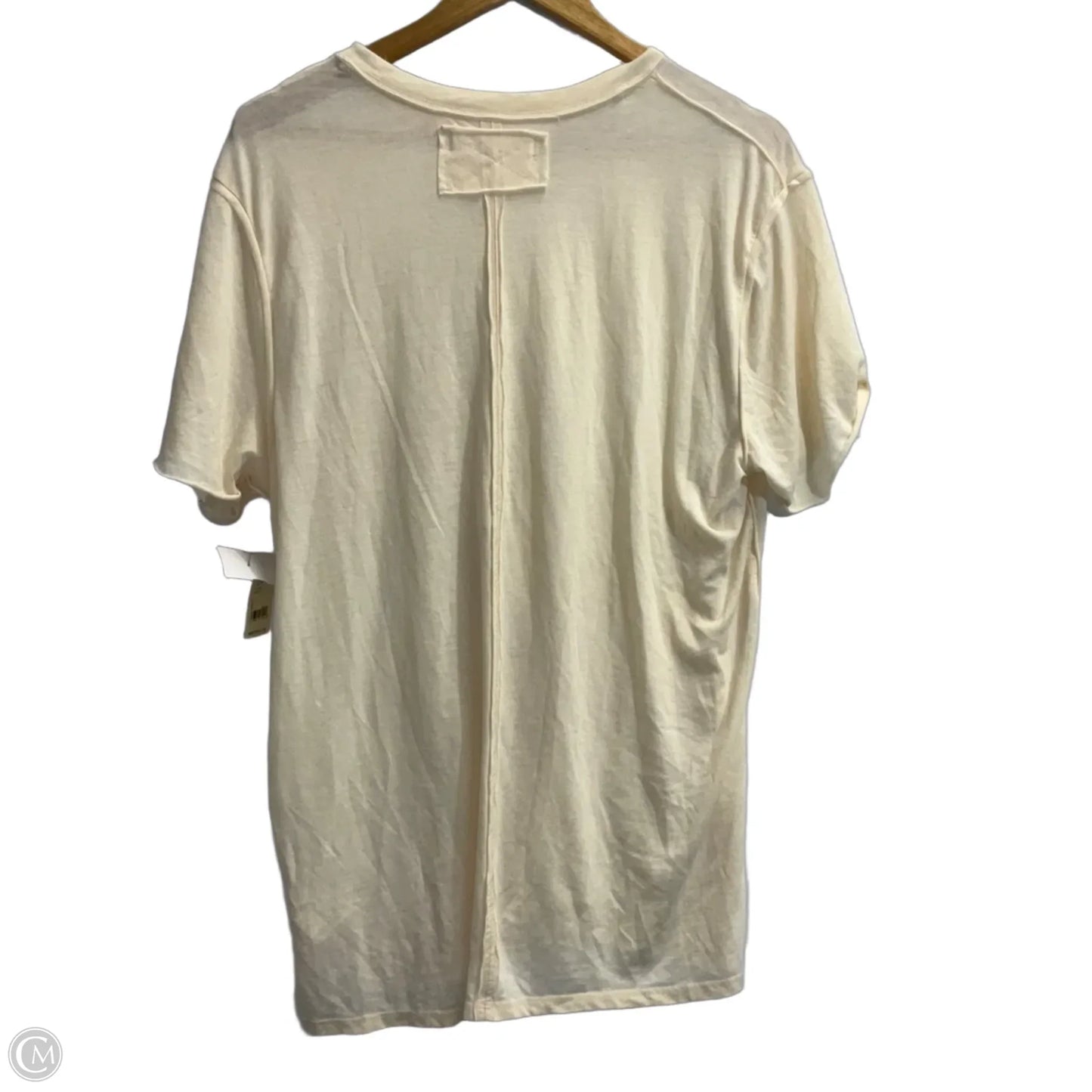 Top Short Sleeve Basic By We The Free In Tan, Size: L
