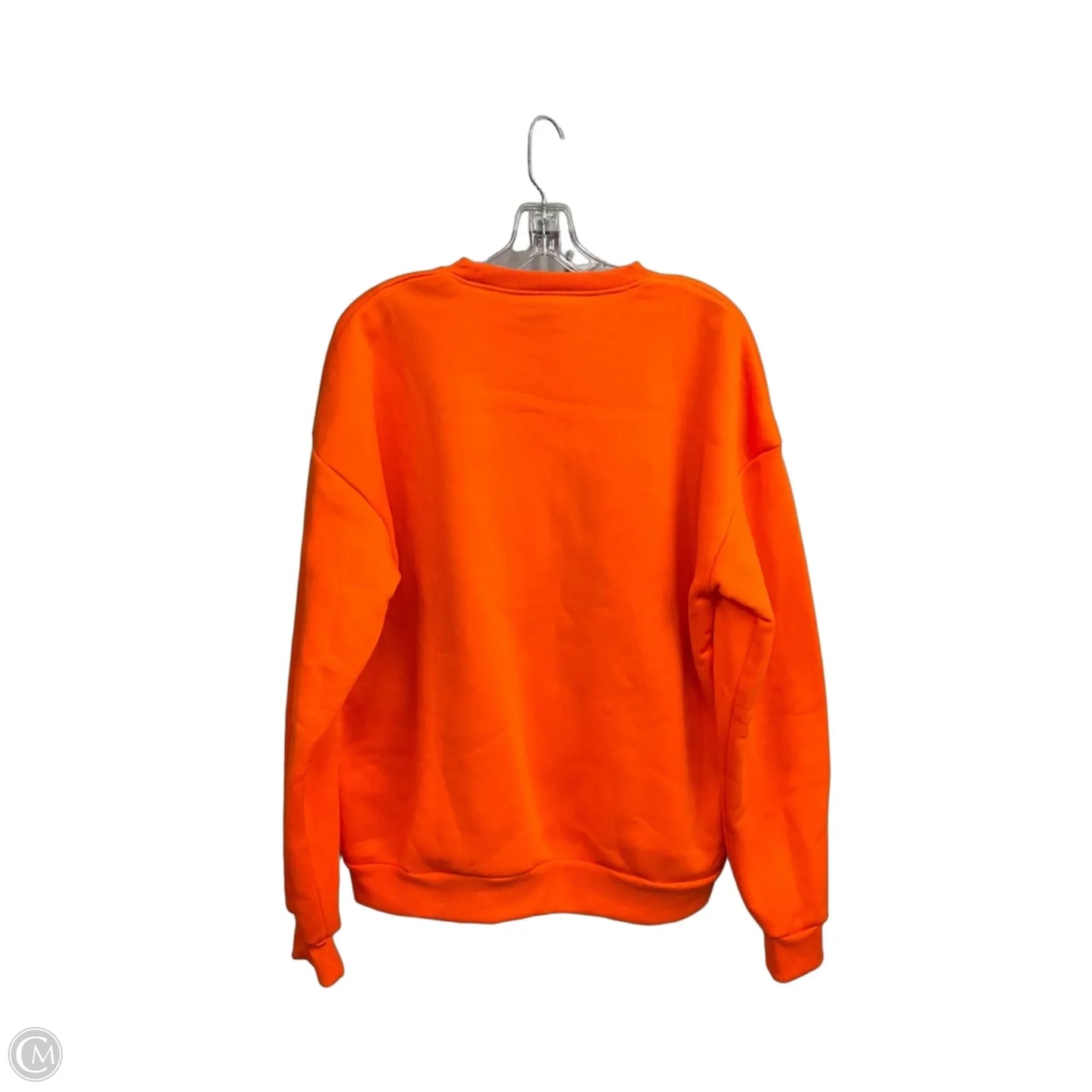 Sweatshirt Crewneck By Cme In Orange, Size: Xl