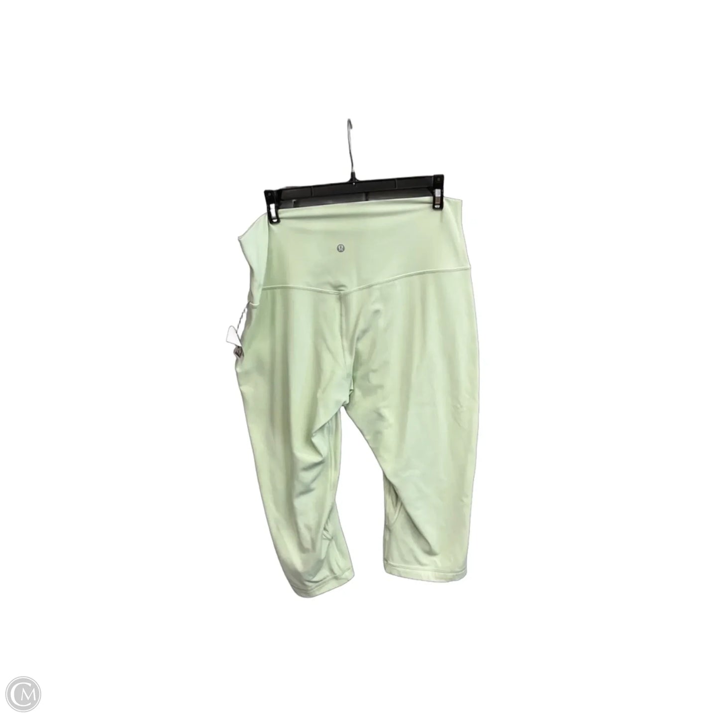 Athletic Leggings Capris By Lululemon In Green, Size: 14