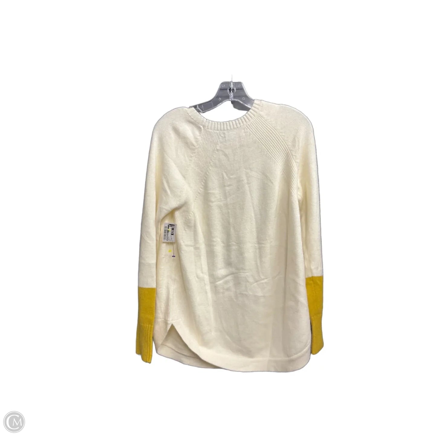 Sweater By Anthropologie In White, Size: M