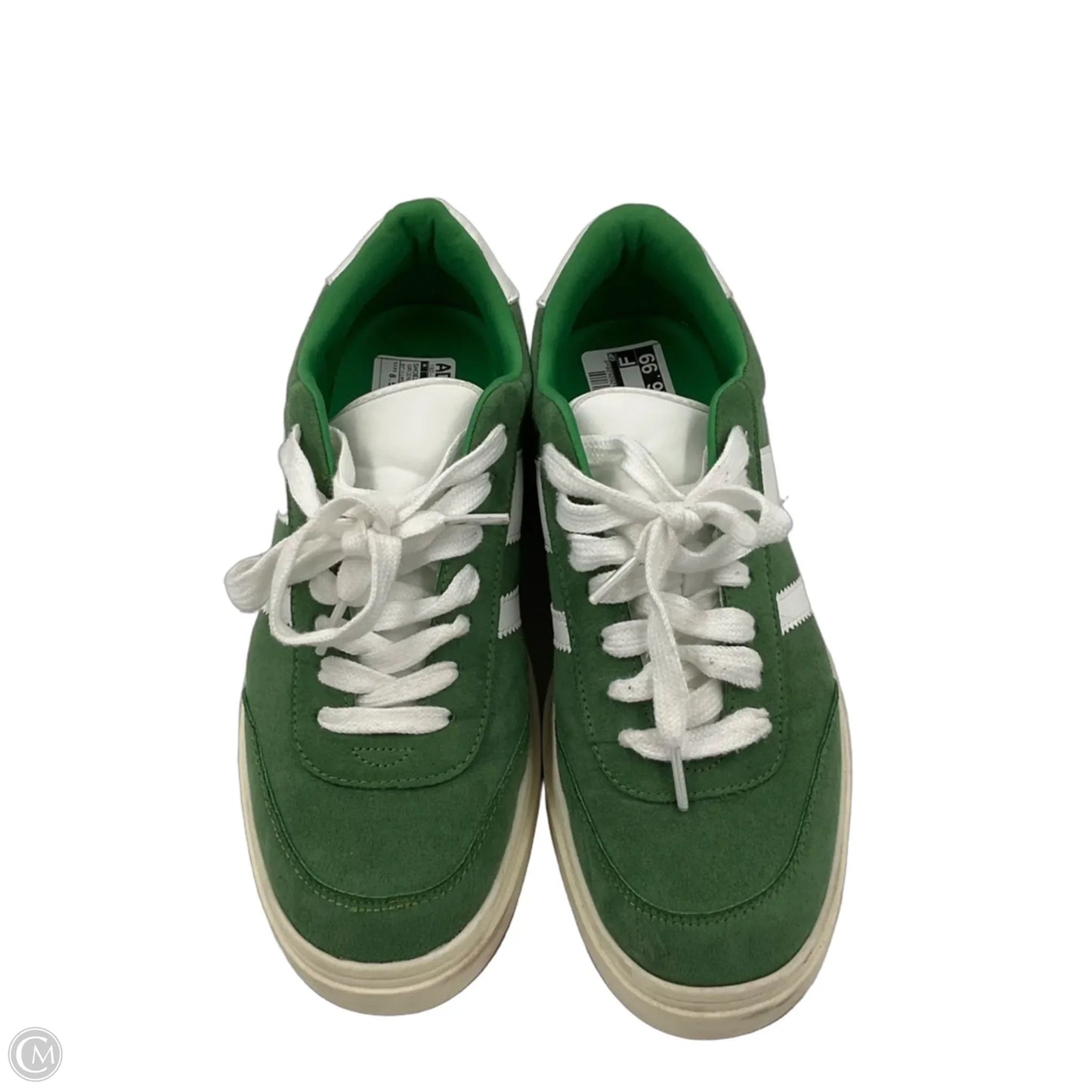 Shoes Sneakers By Clothes Mentor In Green, Size: 8.5