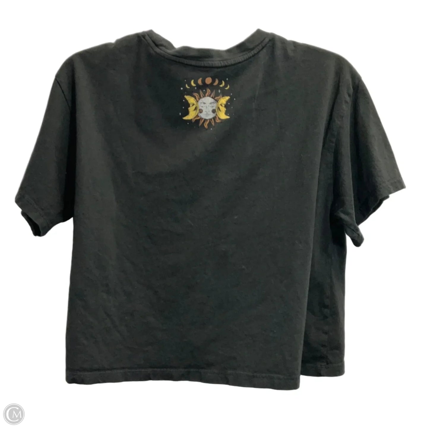 Top Short Sleeve Basic By Clothes Mentor In Grey, Size: L