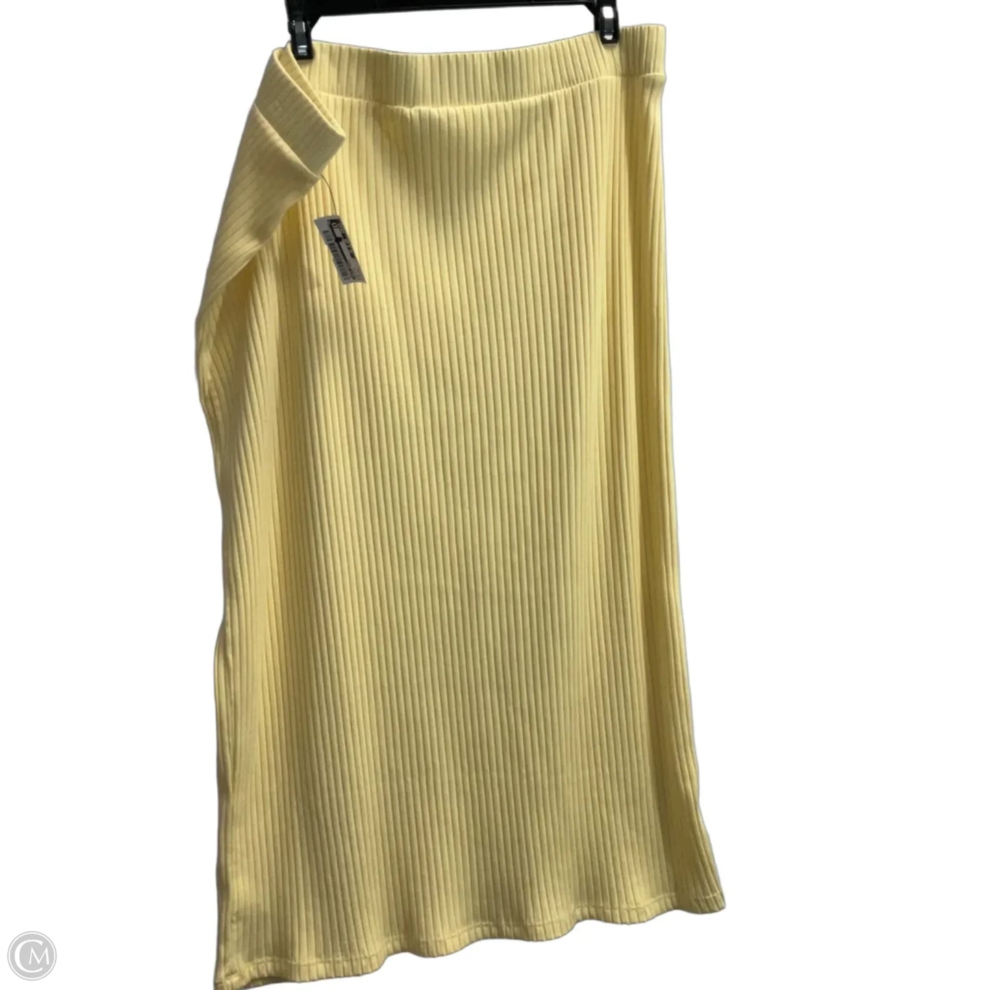 Skirt Maxi By Old Navy In Yellow, Size: Xl