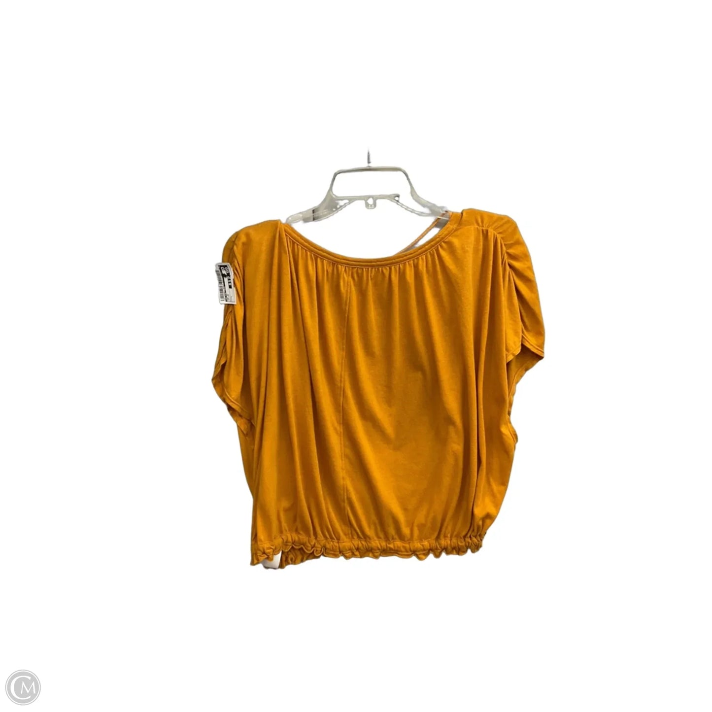 Top Short Sleeve By We The Free In Yellow, Size: L