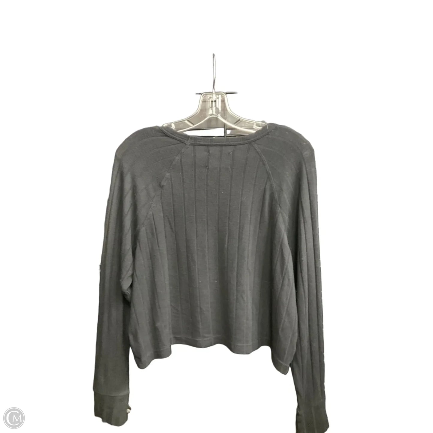 Top Long Sleeve By Offline By Aerie In Black, Size: S