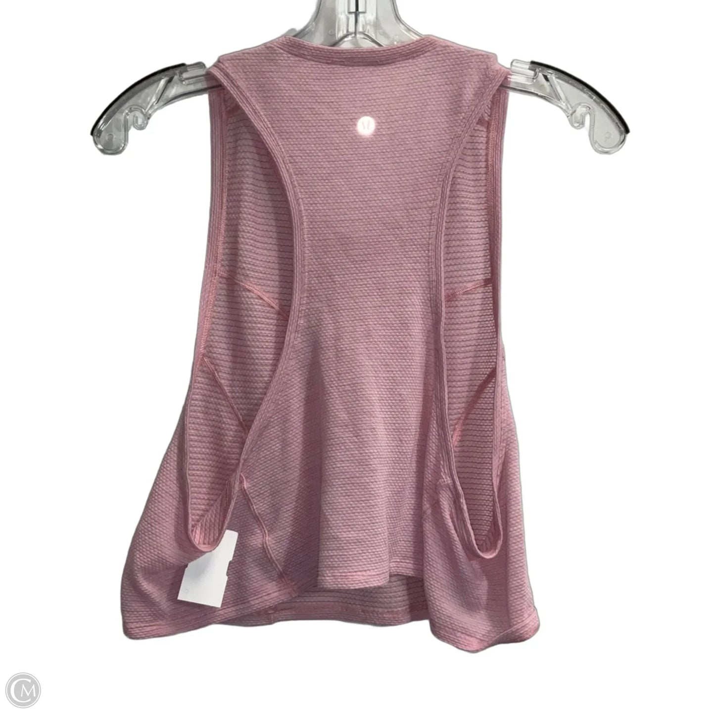 Athletic Tank Top By Lululemon In Pink, Size: 8