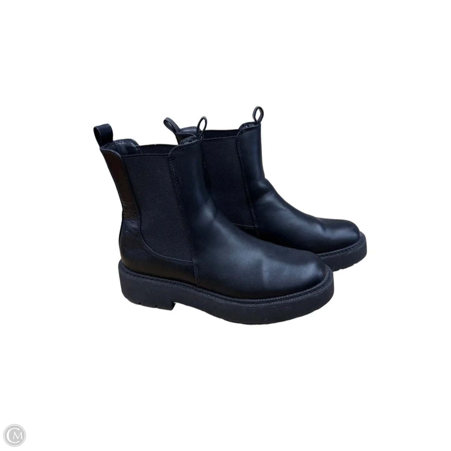 Boots Ankle Flats By A New Day In Black, Size: 9