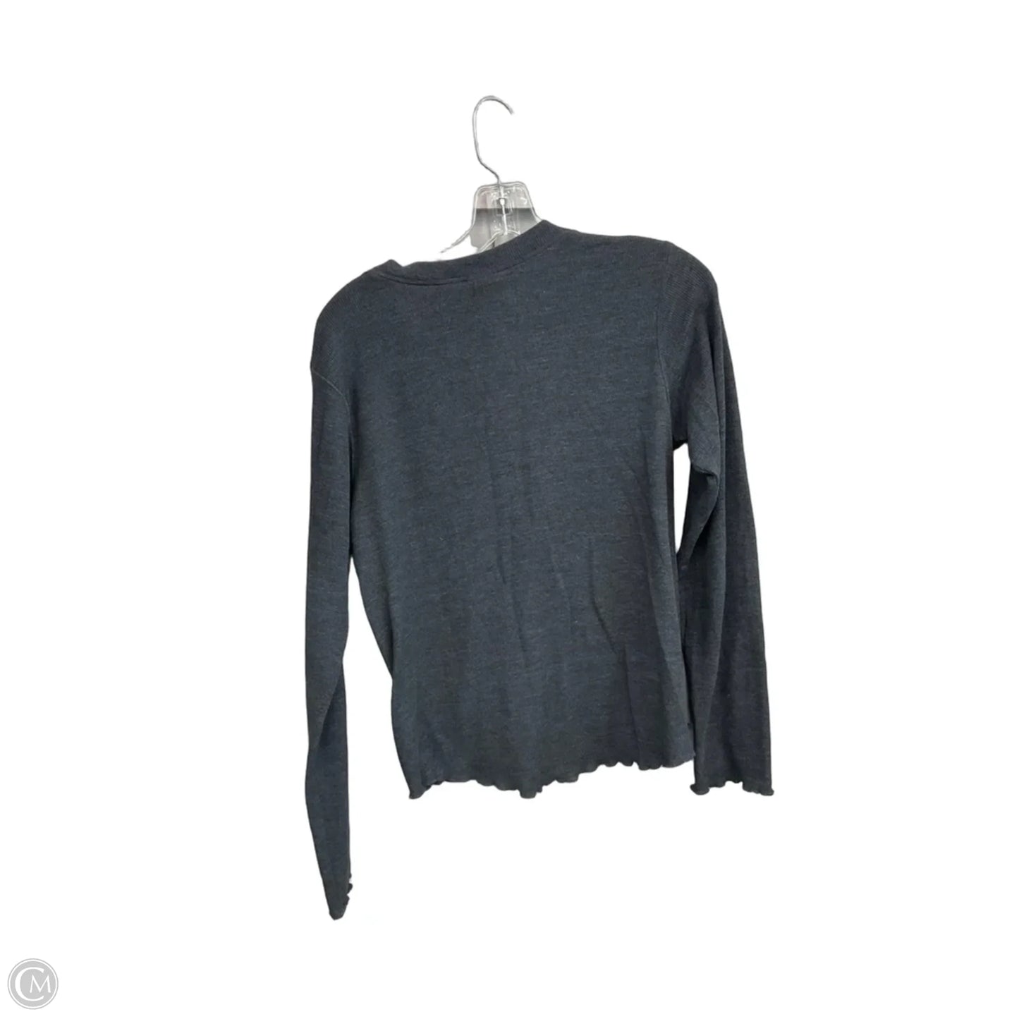 Top Long Sleeve By Nfl In Grey, Size: L