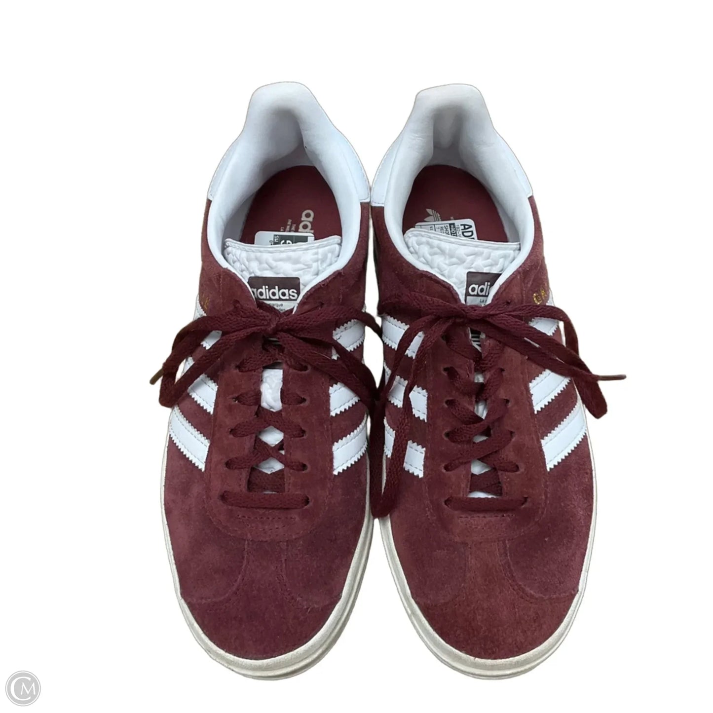 Shoes Sneakers By Adidas In Red & White, Size: 7