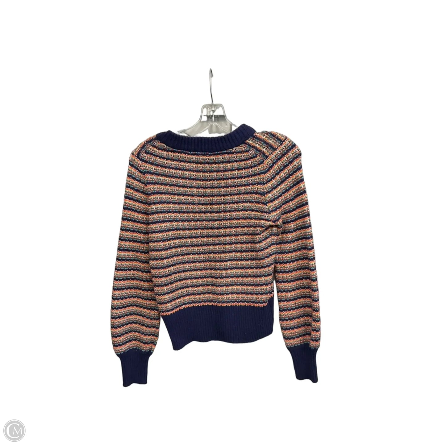 Sweater By Madewell In Striped Pattern, Size: Xs