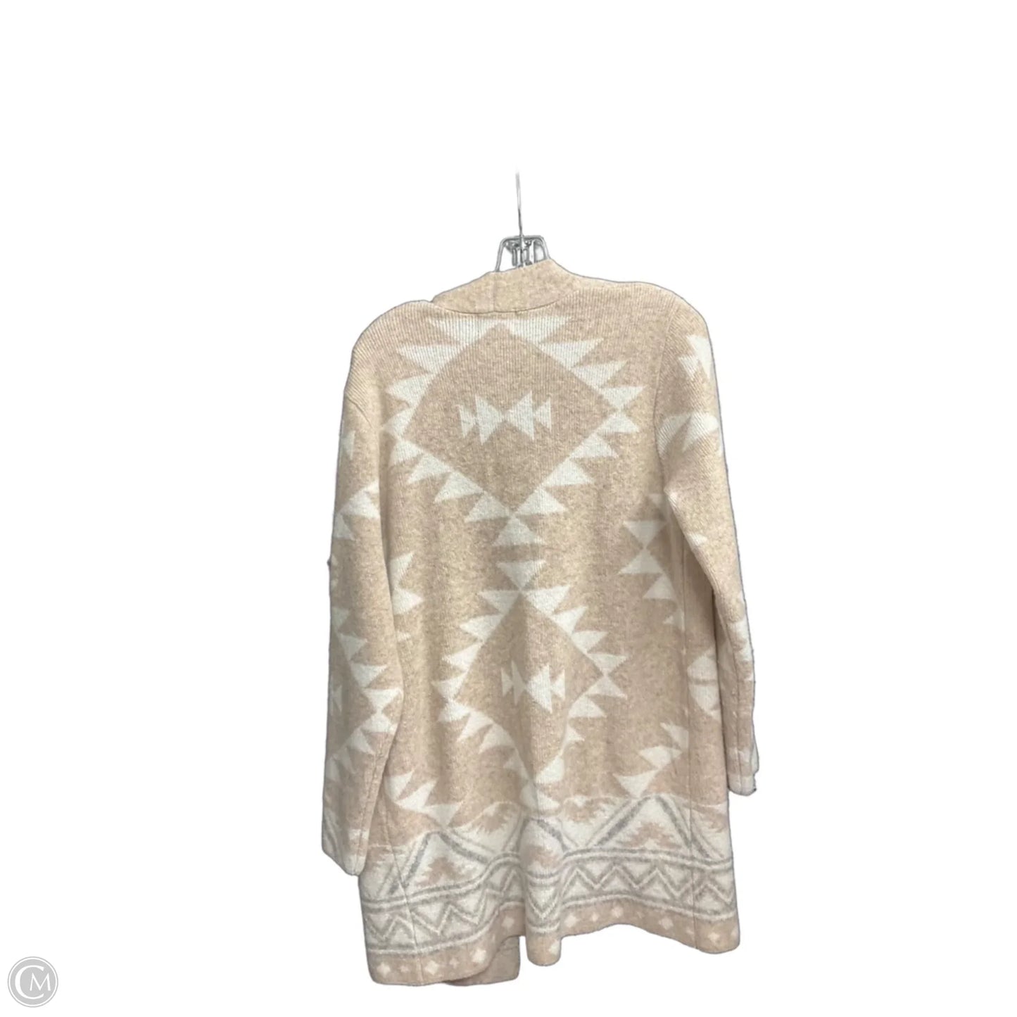 Cardigan Designer By Frye In Tan, Size: L