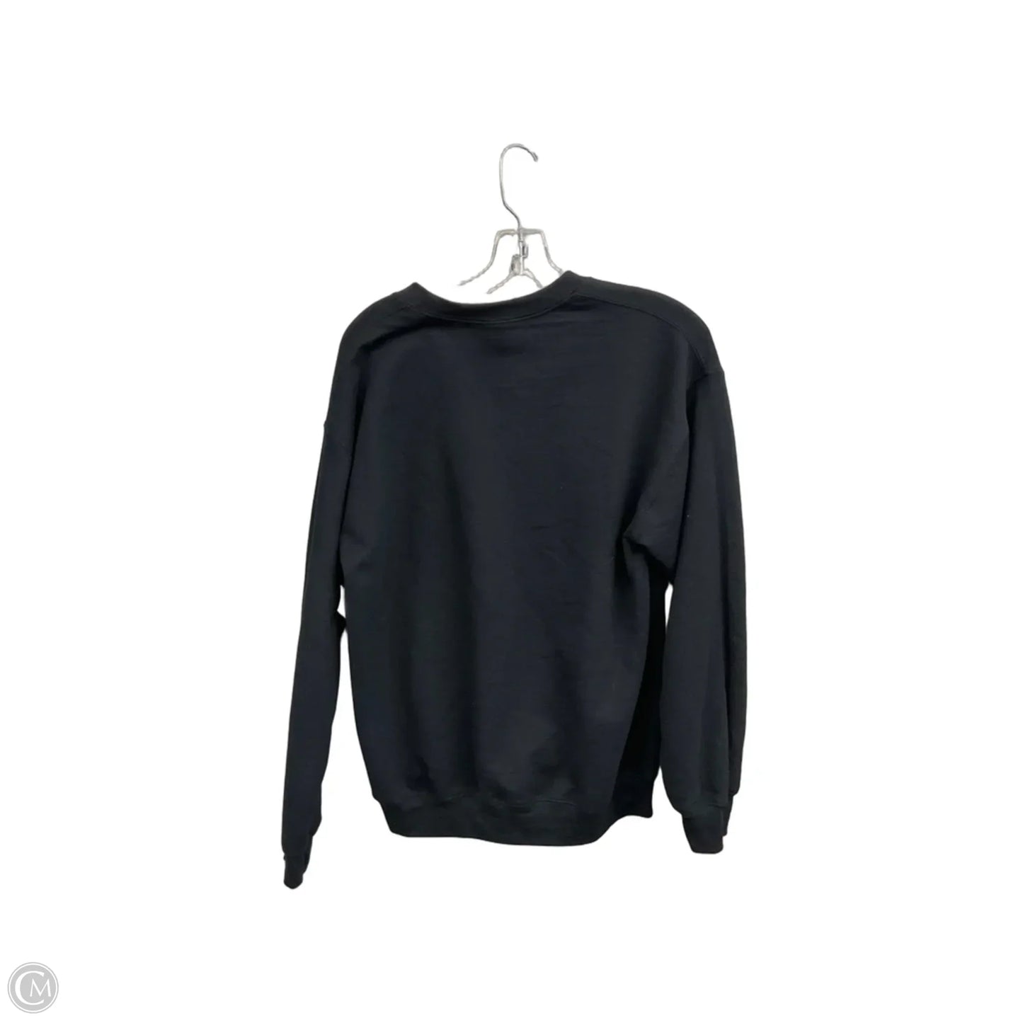 Sweatshirt Crewneck By Gildan In Black, Size: M