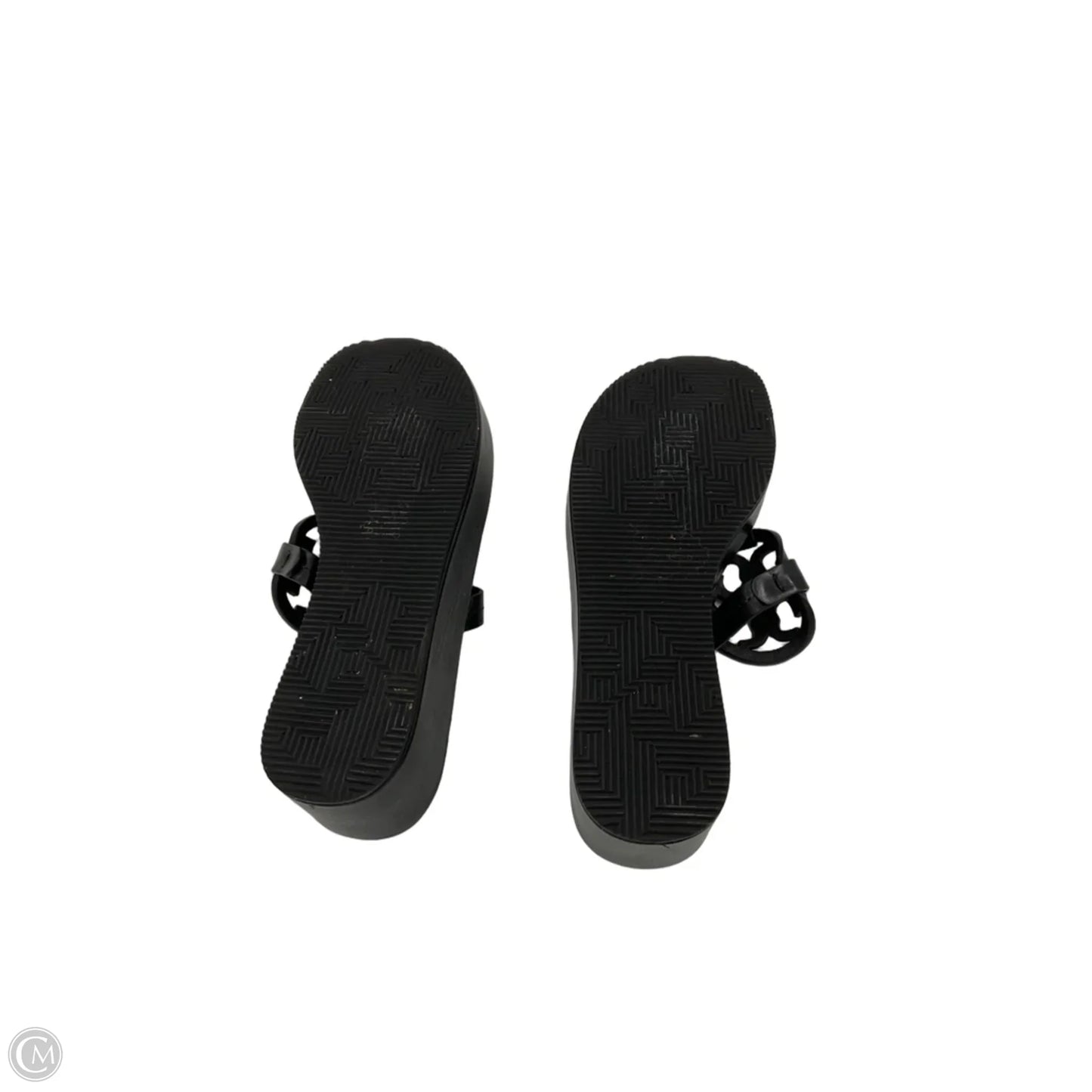 Sandals Designer By Tory Burch In Black, Size: 6.5