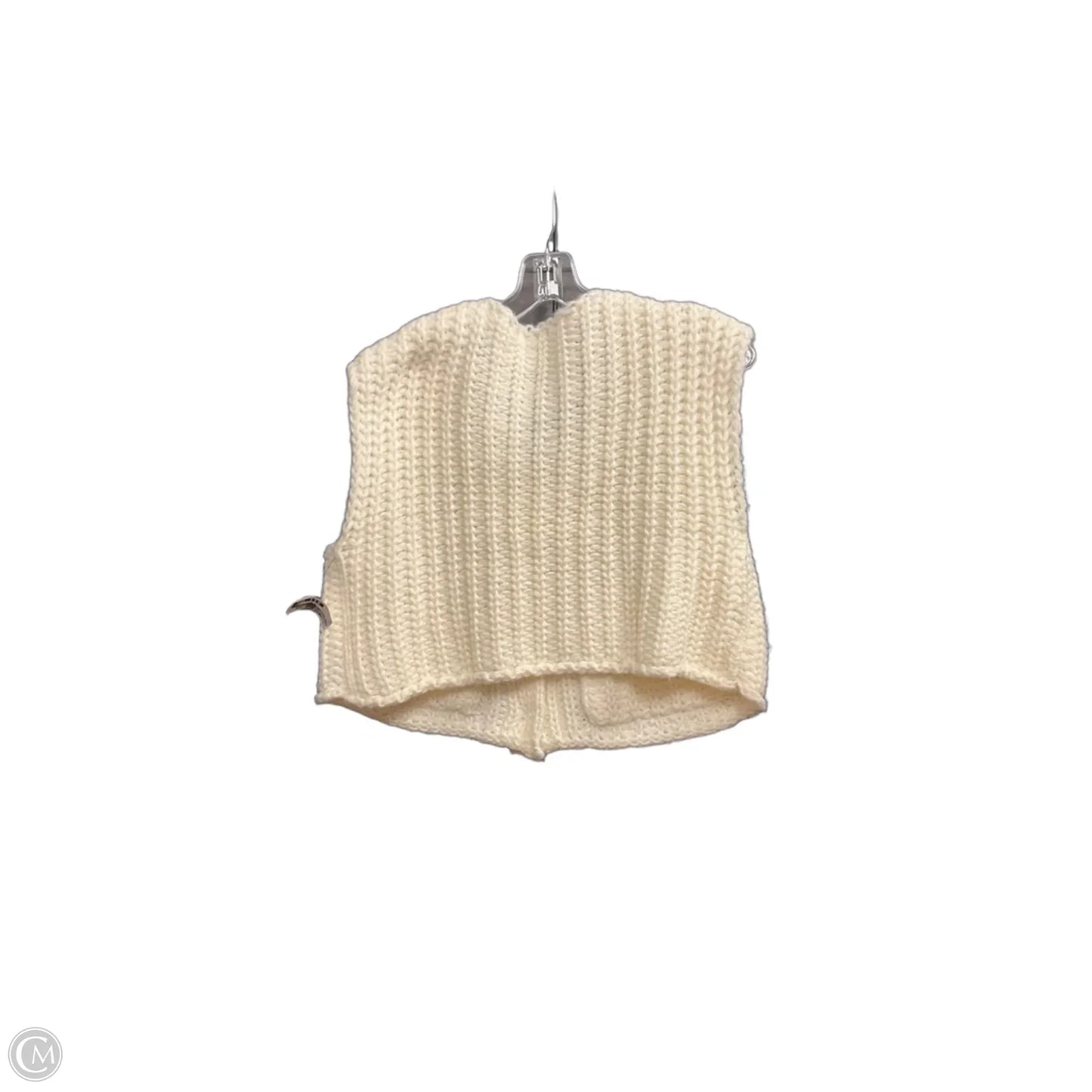 Sweater By Clothes Mentor In White, Size: S