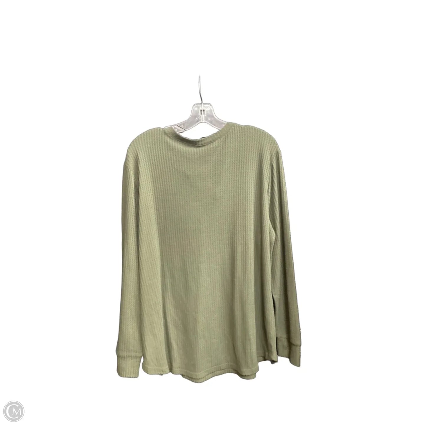 Top Long Sleeve By Torrid In Green, Size: M