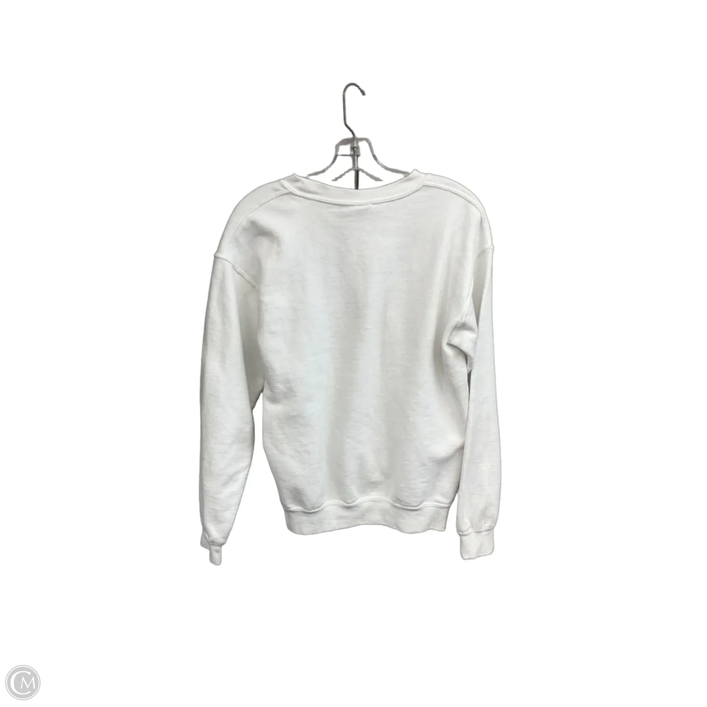 Top Long Sleeve By Gildan In White, Size: S
