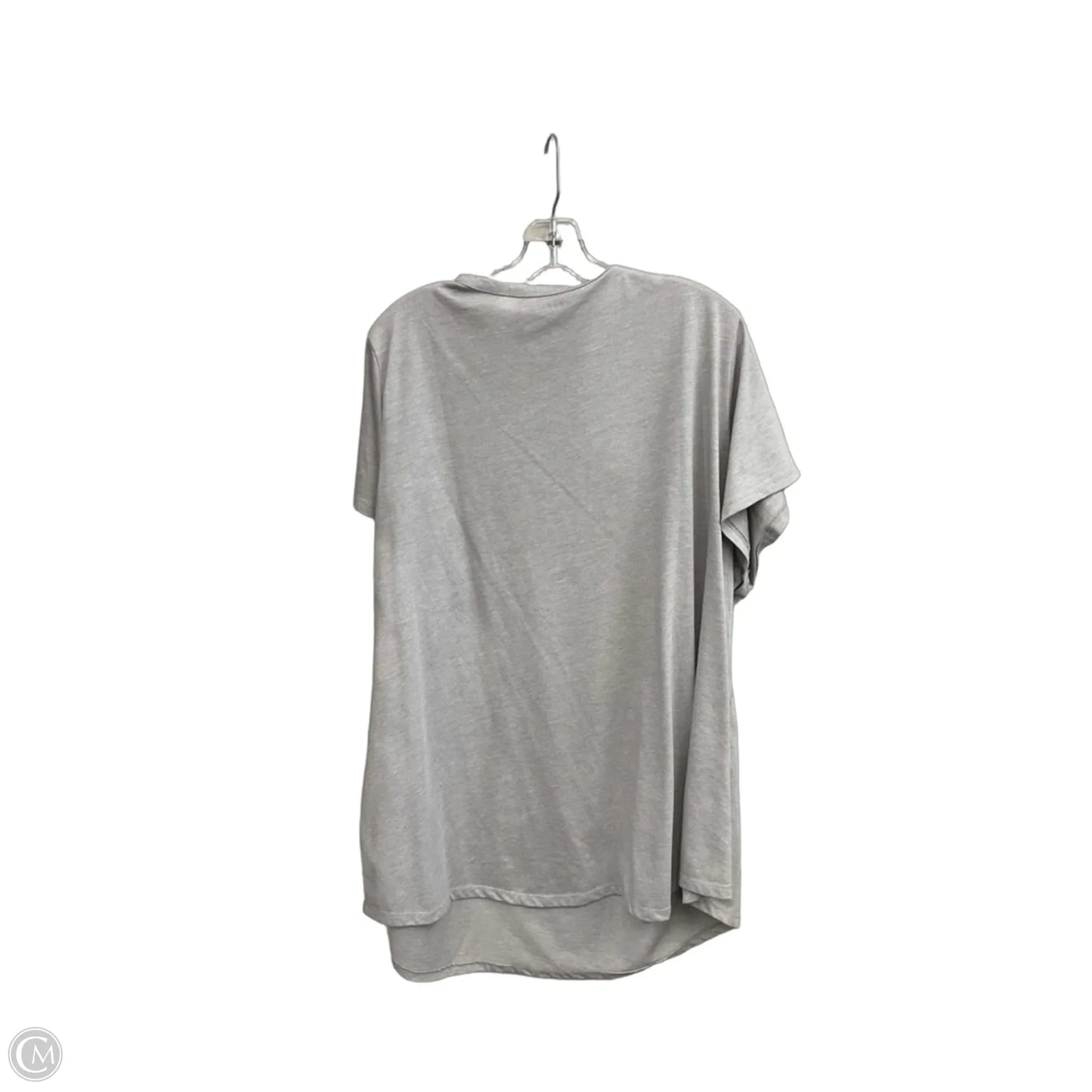 Top Short Sleeve By Torrid In Grey, Size: 4x