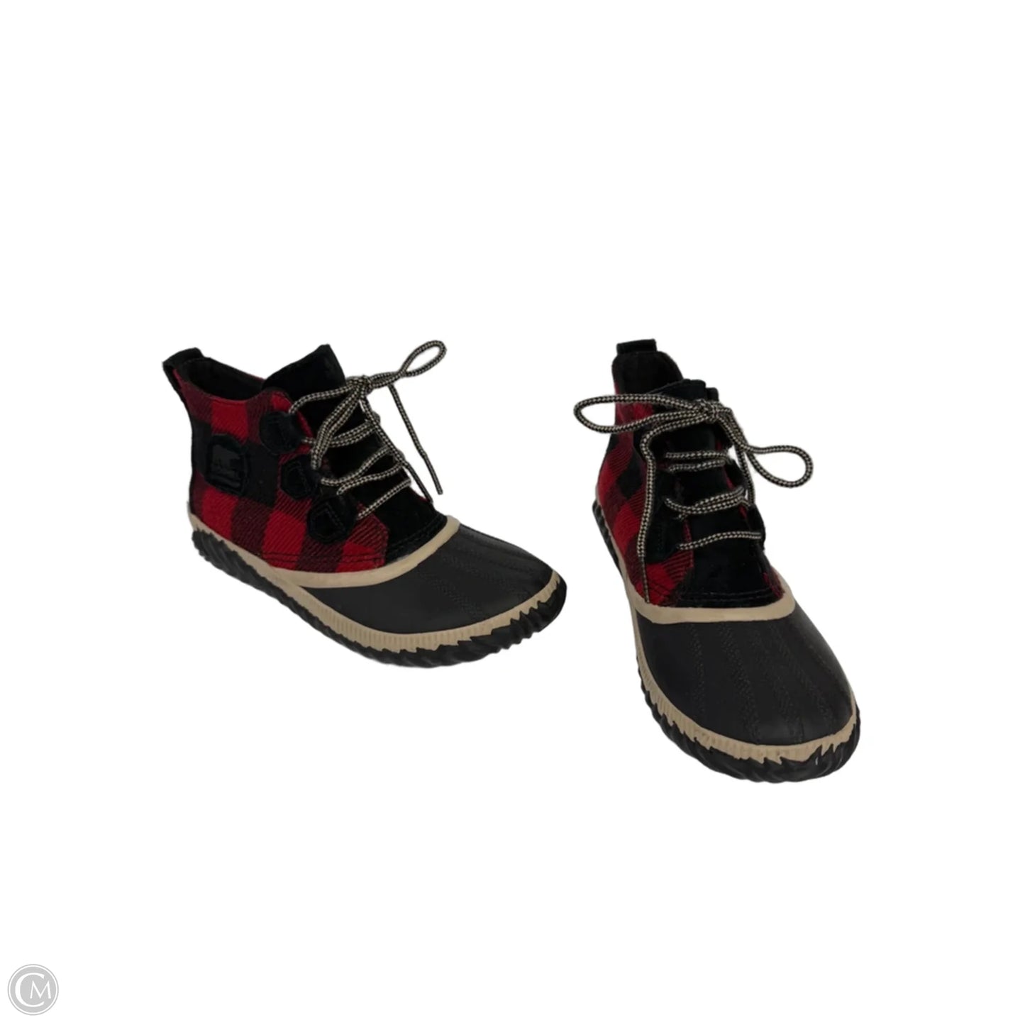 Boots Ankle Flats By Sorel In Red, Size: 8.5
