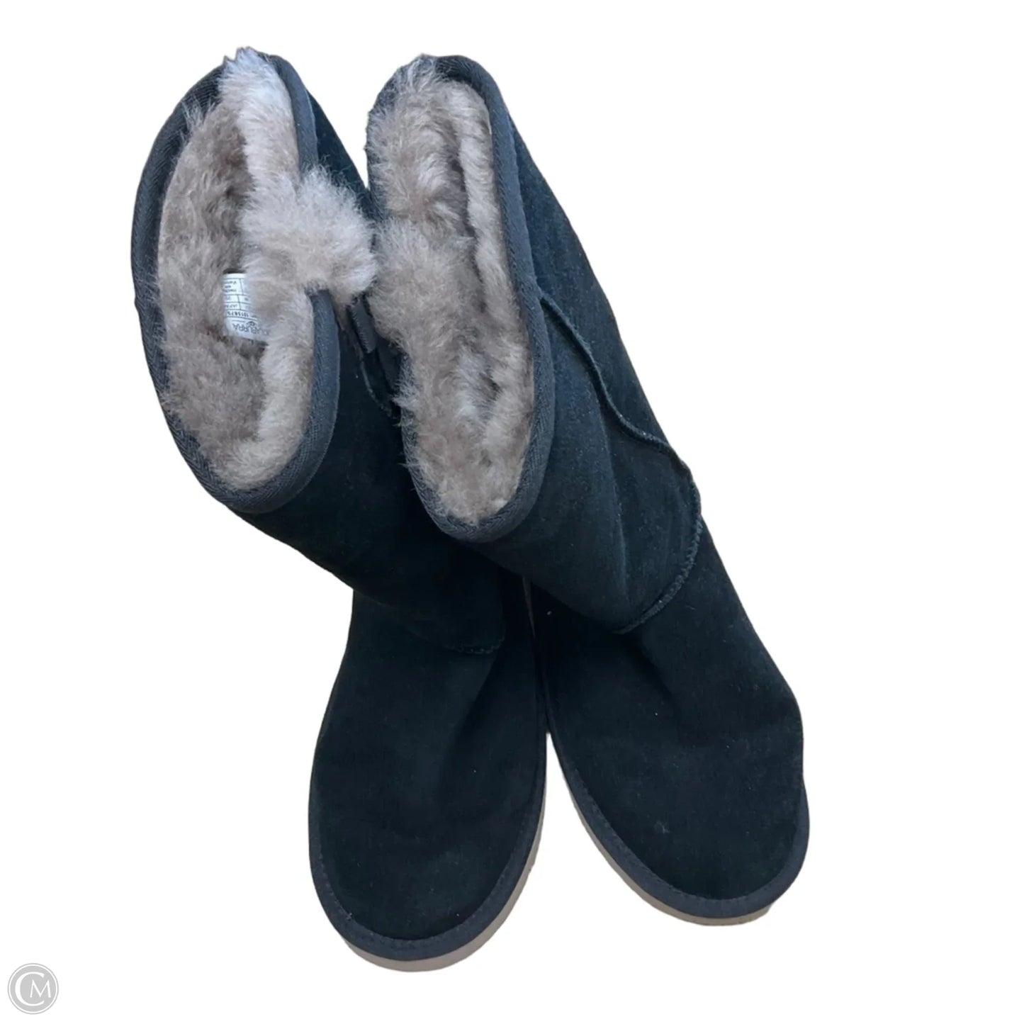 Boots Mid-calf Flats By Koolaburra By Ugg In Black, Size: 8