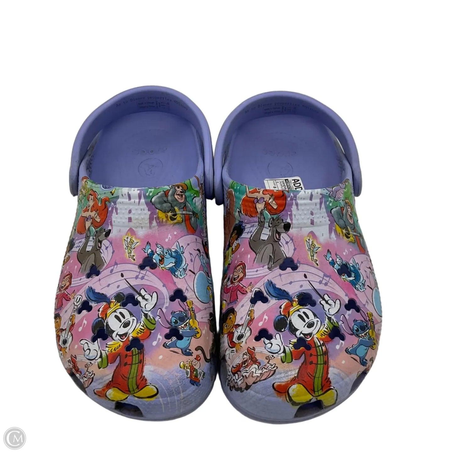Sandals Sport By Crocs In Purple, Size: 8