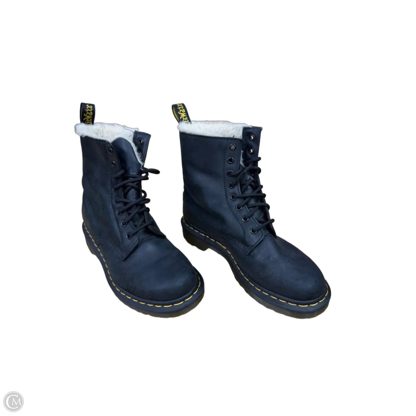 Boots Combat By Dr Martens In Black, Size: 8