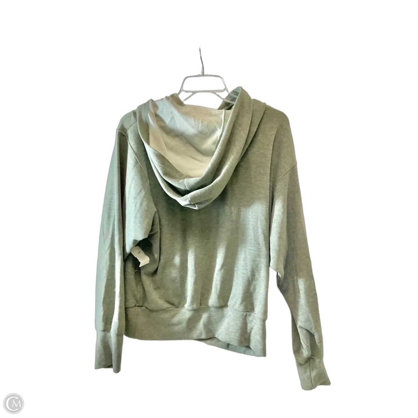 Sweatshirt Hoodie By Evereve In Grey, Size: M
